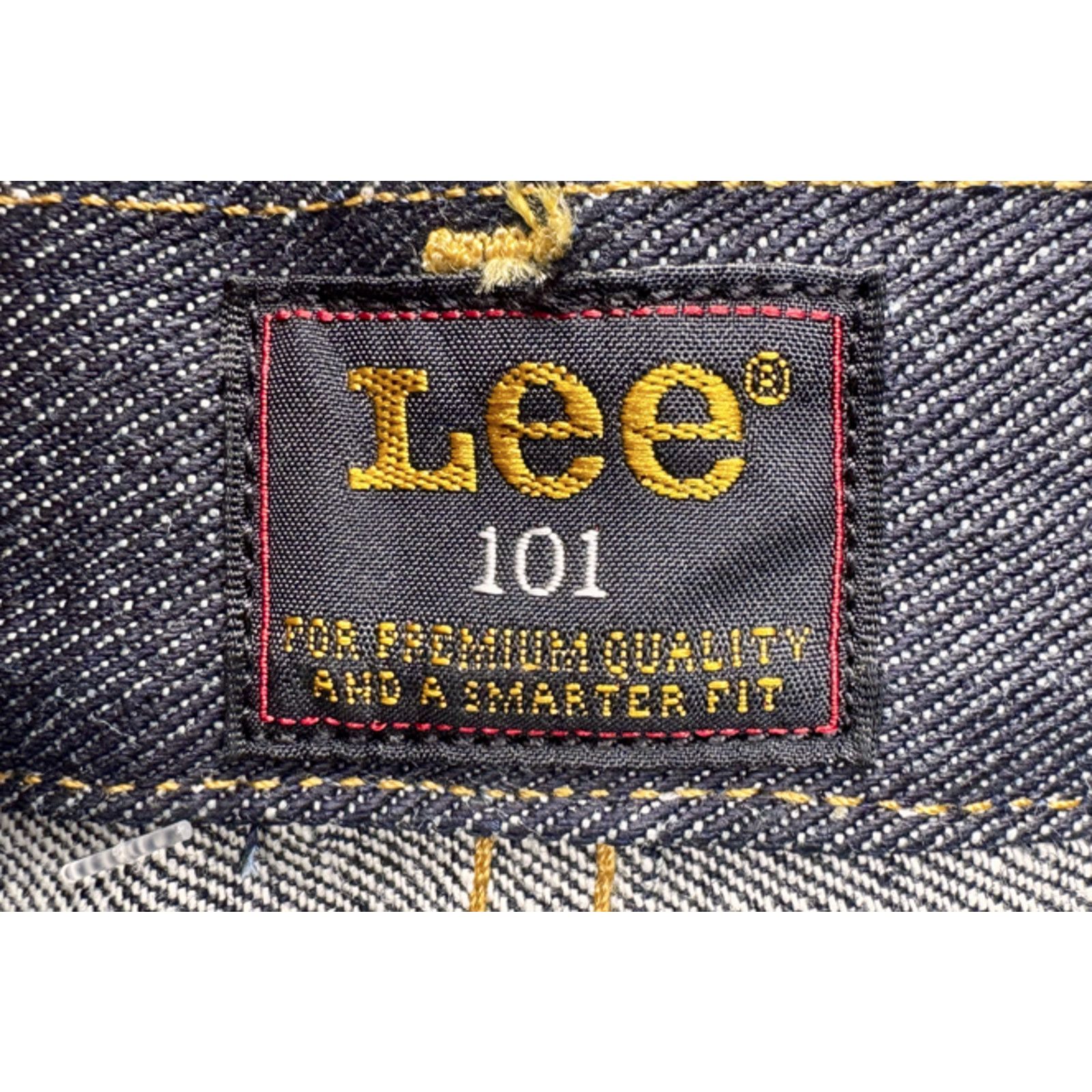 Lee 101Z Japanese Selvedge Denim Jeans Indigo Italy 30x34