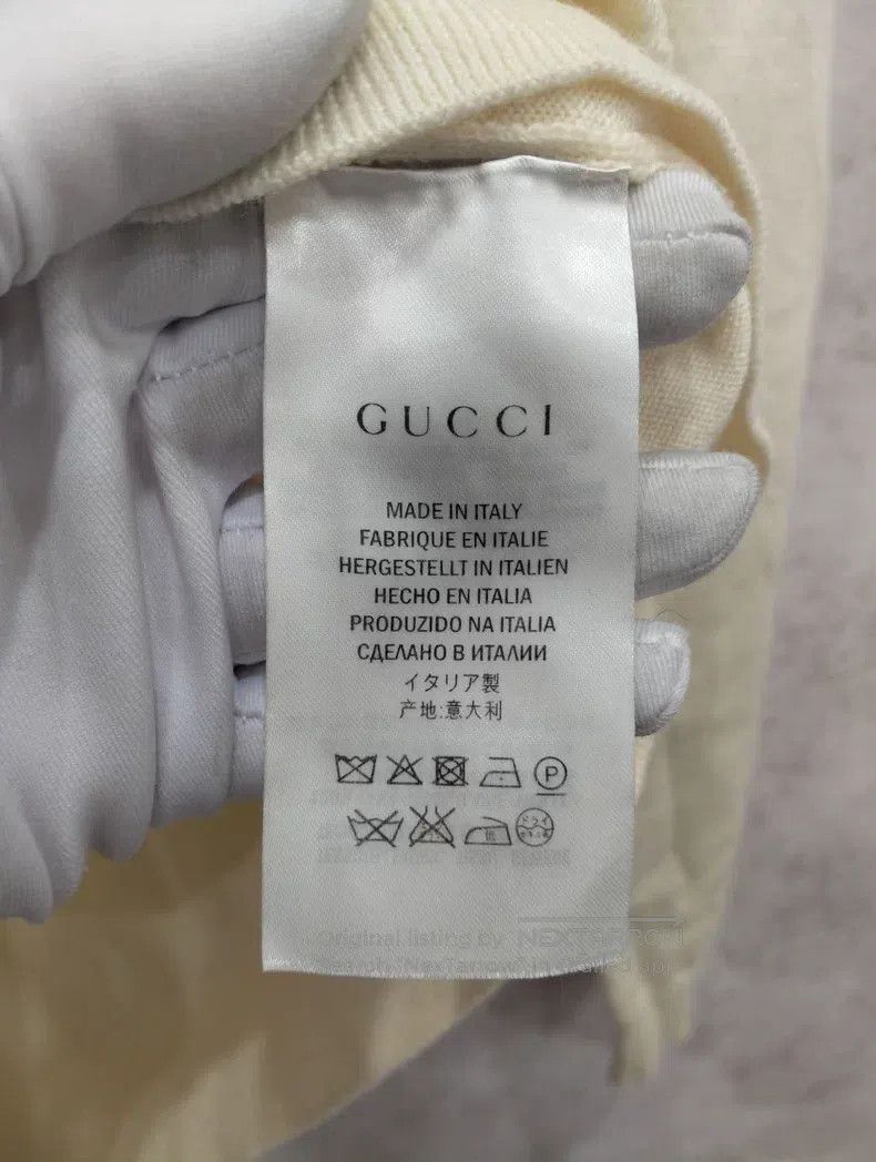 Gucci Gucci White knit sweater Size US M / EU 48-50 / 2 - 5 Thumbnail