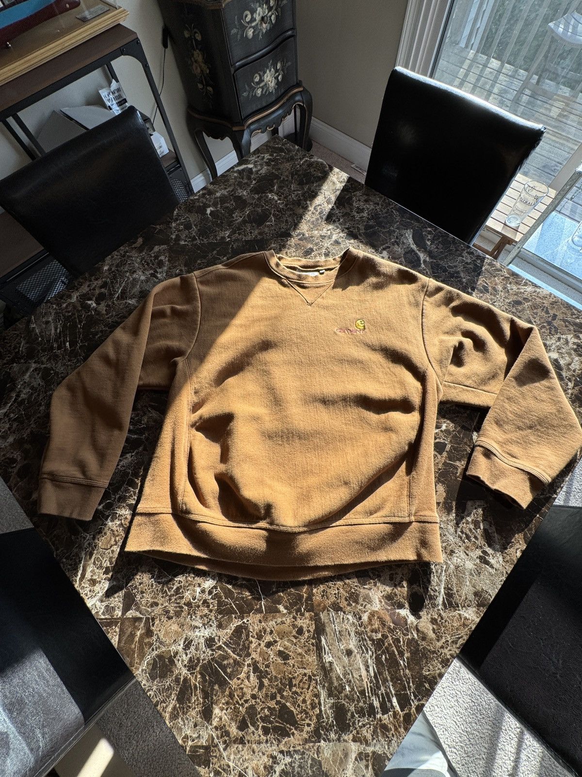 Carhartt Wip Carhartt WIP American Script Crewneck Sweatshirt - Brown Size US M / EU 48-50 / 2 - 3 Thumbnail
