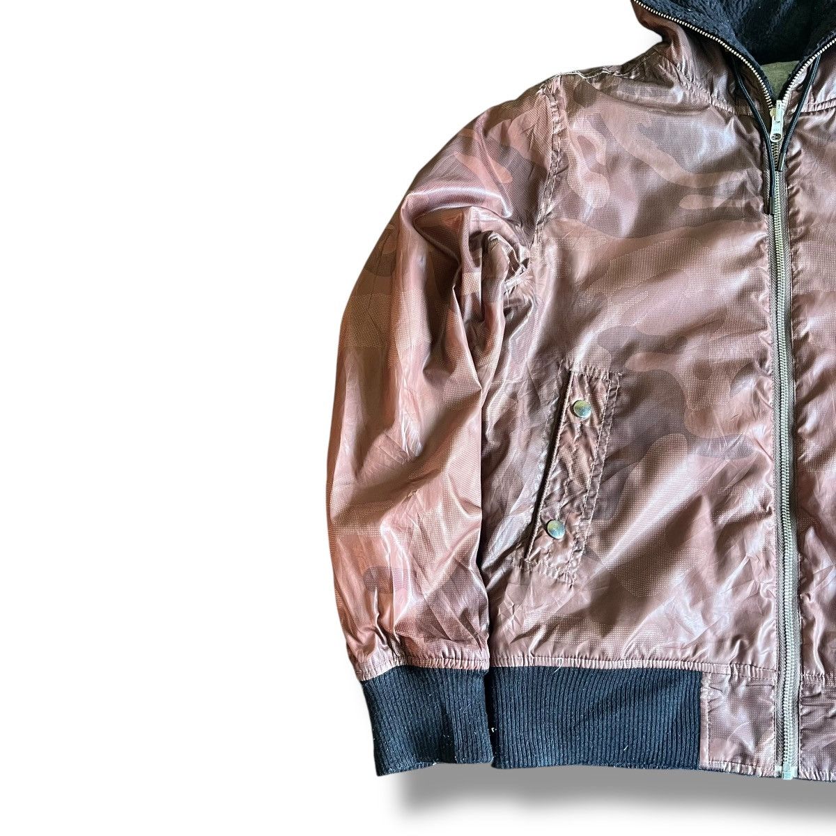 If Six Was Nine × Japanese Brand × RAGEBLUE RAGEBLUE REVERSIBLE FULL ZIPPER JACKET HOODIE Size US M / EU 48-50 / 2 - 3 Thumbnail