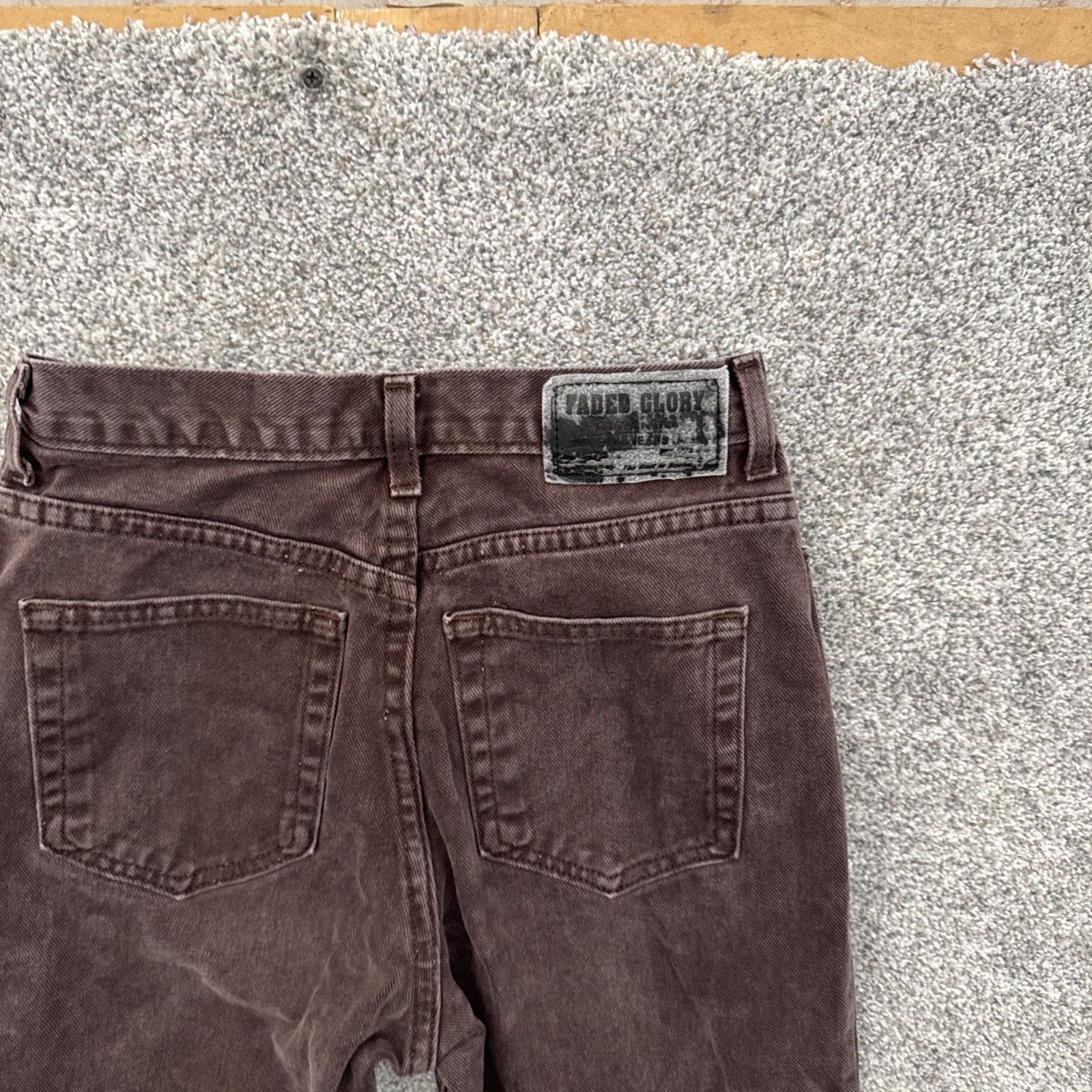 Faded Glory Vintage Y2K Faded Glory Jeans Womens 8/29 Short Tapered Size 30" / US 8 / IT 44 - 9 Thumbnail