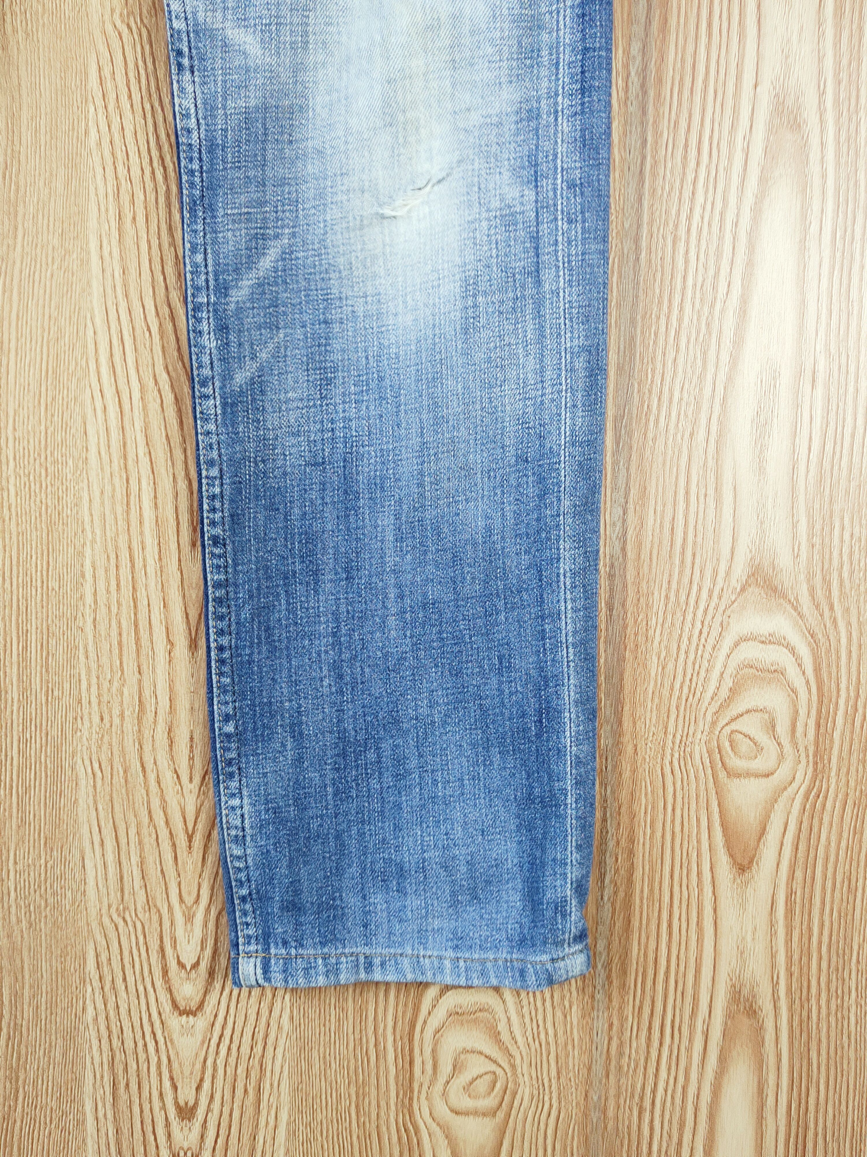 Levi's 505 Levi's Blue Faded Distressed Ripped Jeans #W605 Size US 30 / EU 46 - 6 Thumbnail