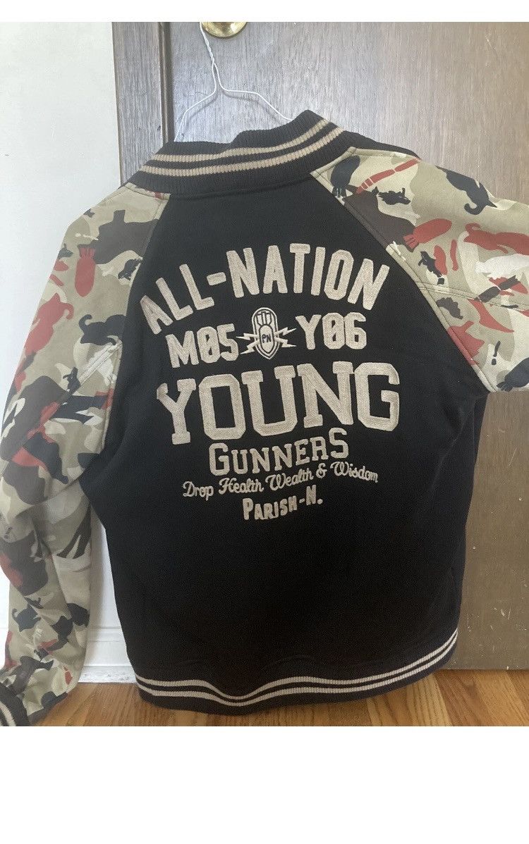 Parish Nation Parish Nation Young Gunners Varsity Jacket Camo L Size US L / EU 52-54 / 3 - 4 Thumbnail