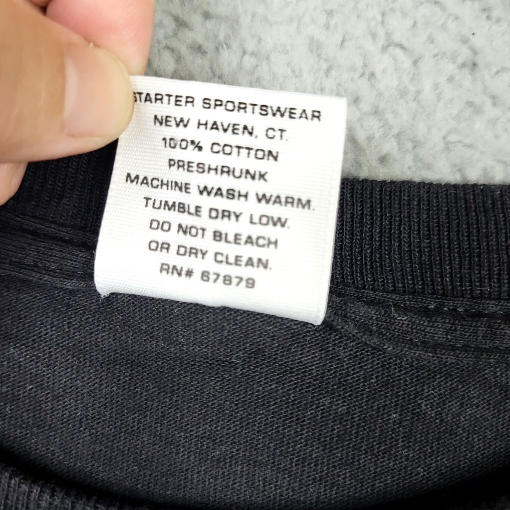Starter Starter Mens Size XL 49ERS FOOTBALL San Francisco Tee Black Size US XL / EU 56 / 4 - 5 Thumbnail