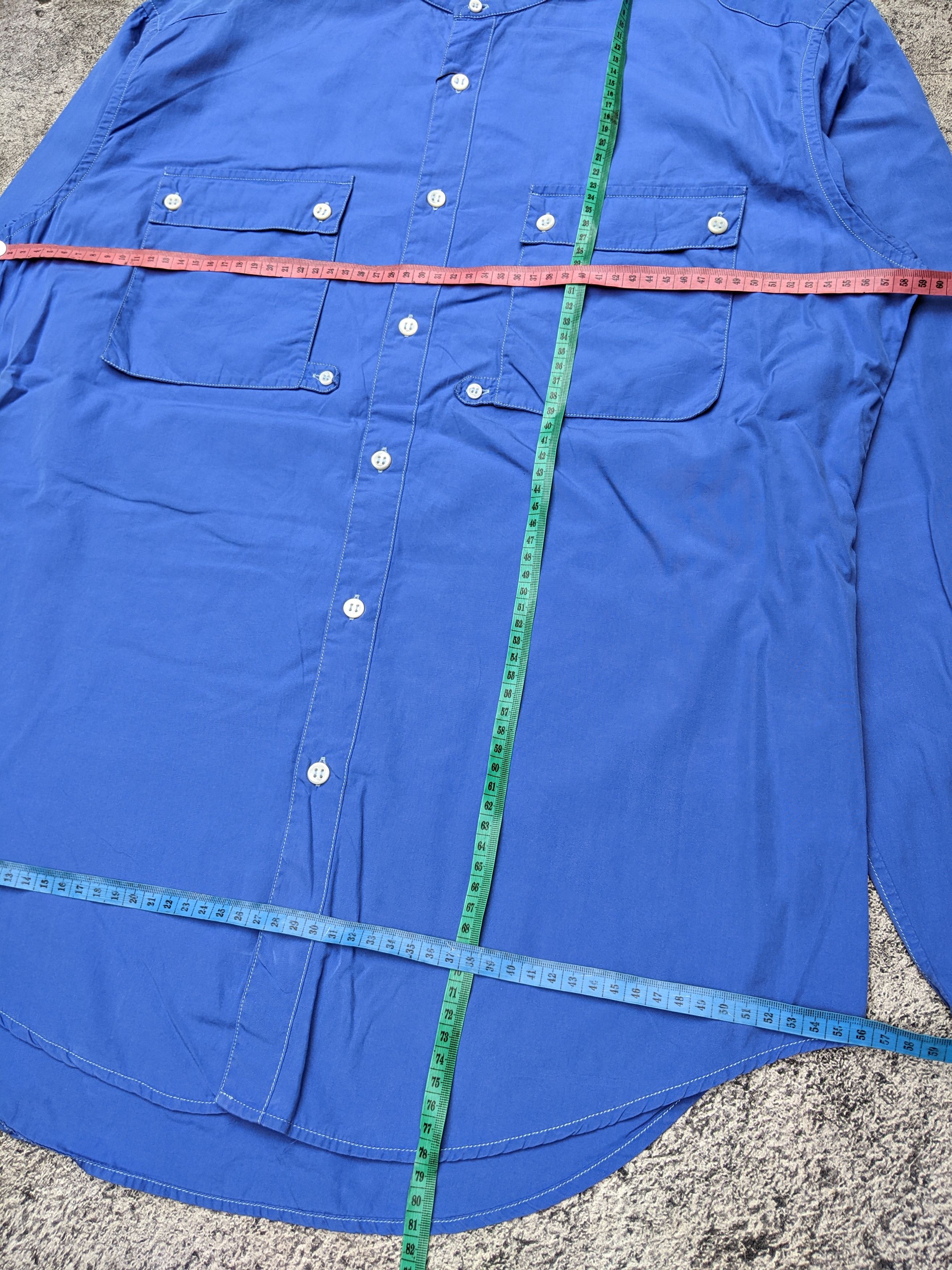 Yves Saint Laurent Yves Saint Laurent Rive Gauche Double Pocket Shirt Size US L / EU 52-54 / 3 - 8 Thumbnail