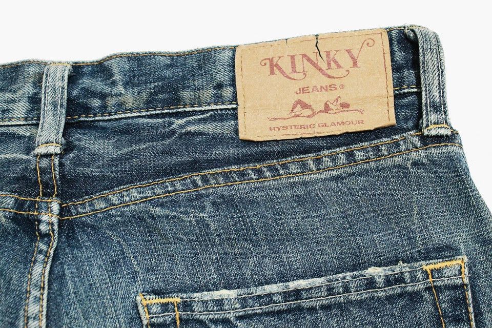 Hysteric Glamour Hysteric Glamour Kinky Stained Denim Jeans Vintage Size US 30 / EU 46 - 10 Thumbnail