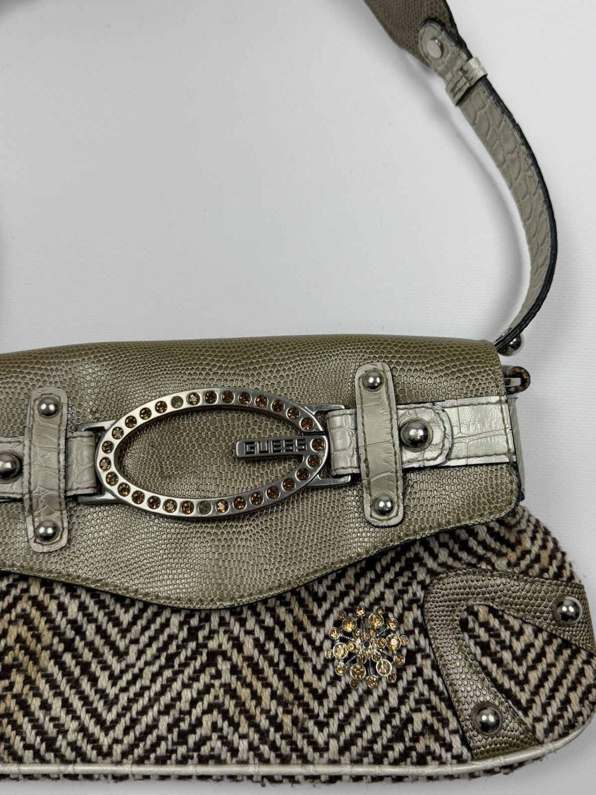 Guess Vintage 00s Guess Y2K Shoulder Bag Size ONE SIZE - 5 Thumbnail