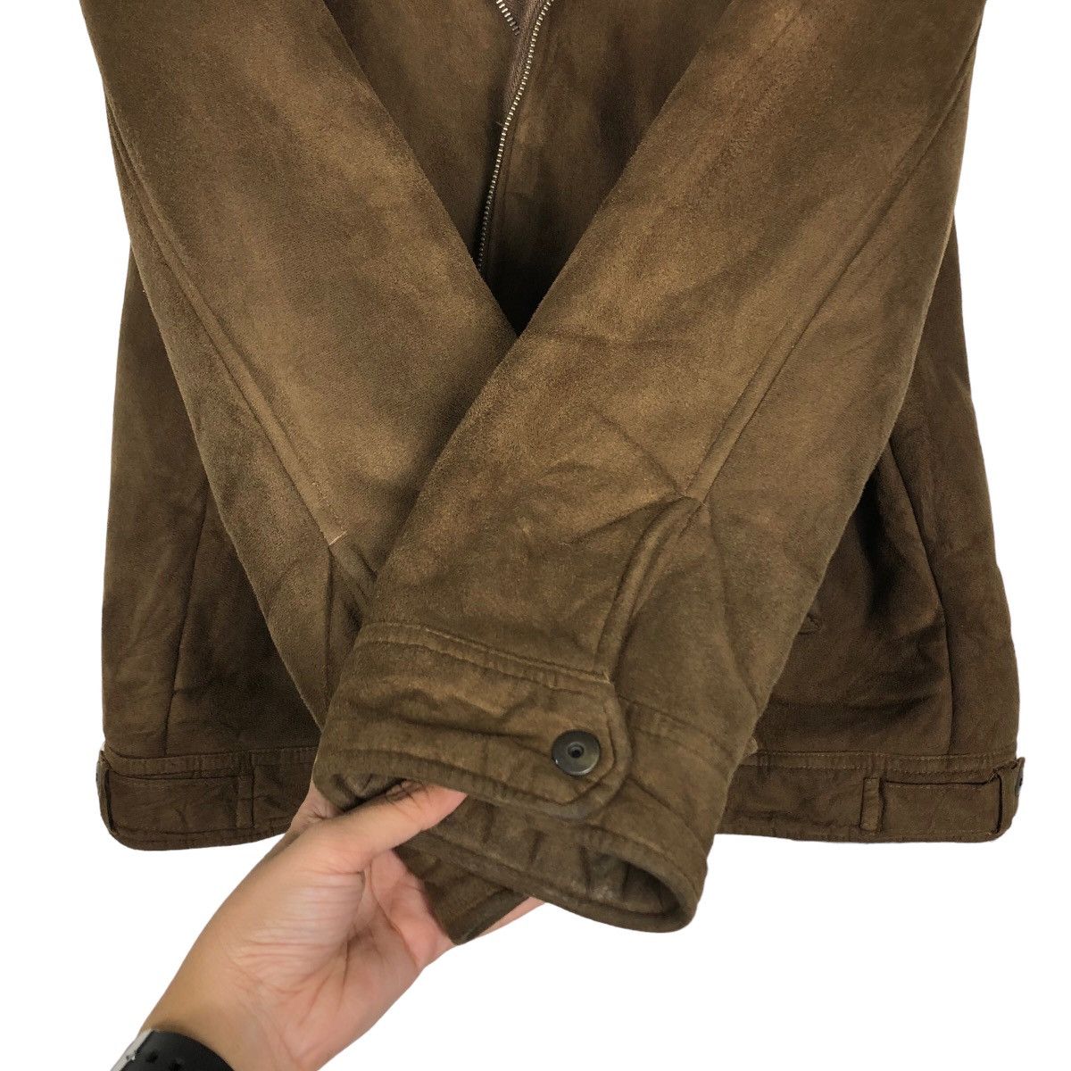 Japanese Brand 🔥90’s Vintage Shearling Mink Fur Lining Jacket B3 Thruxton Size US L / EU 52-54 / 3 - 13 Thumbnail