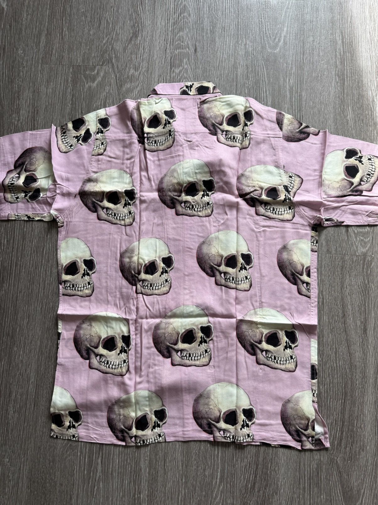 Endless Joy endless joy pink rayon button-up ss shirt Size US L / EU 52-54 / 3 - 2 Thumbnail