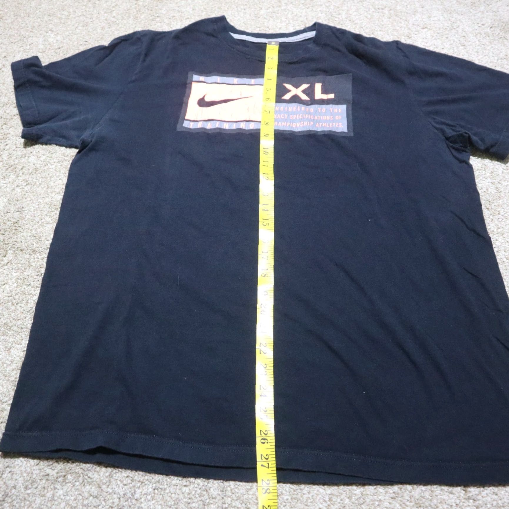 Nike The Nike Tee Swoosh Training Gym Tee T-Shirt Adult Men's Size XL Extra Large Size US XL / EU 56 / 4 - 7 Thumbnail
