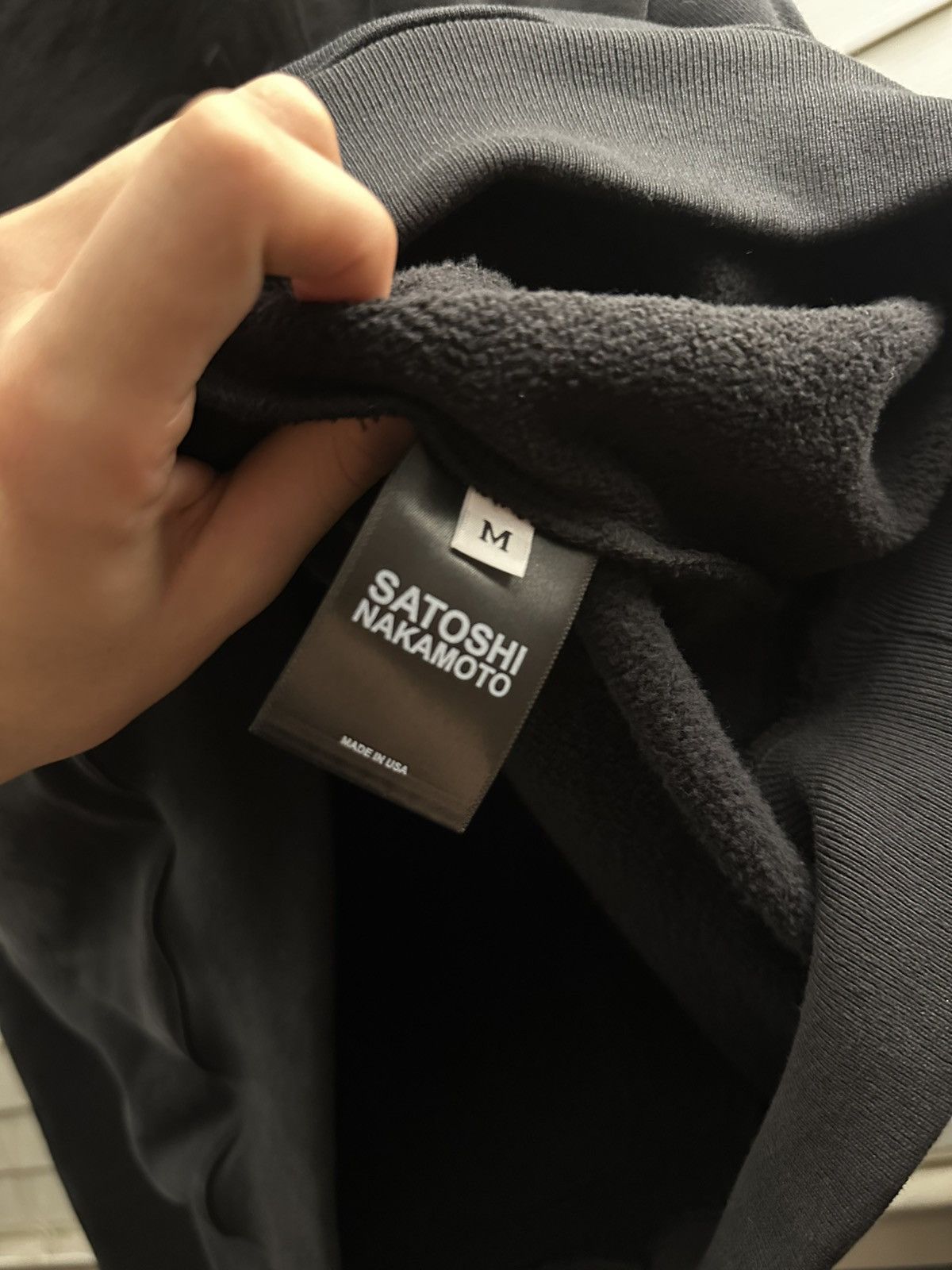 Satoshi Nakamoto Satoshi Nakamoto Black Moto Hoodie Size US M / EU 48-50 / 2 - 4 Thumbnail