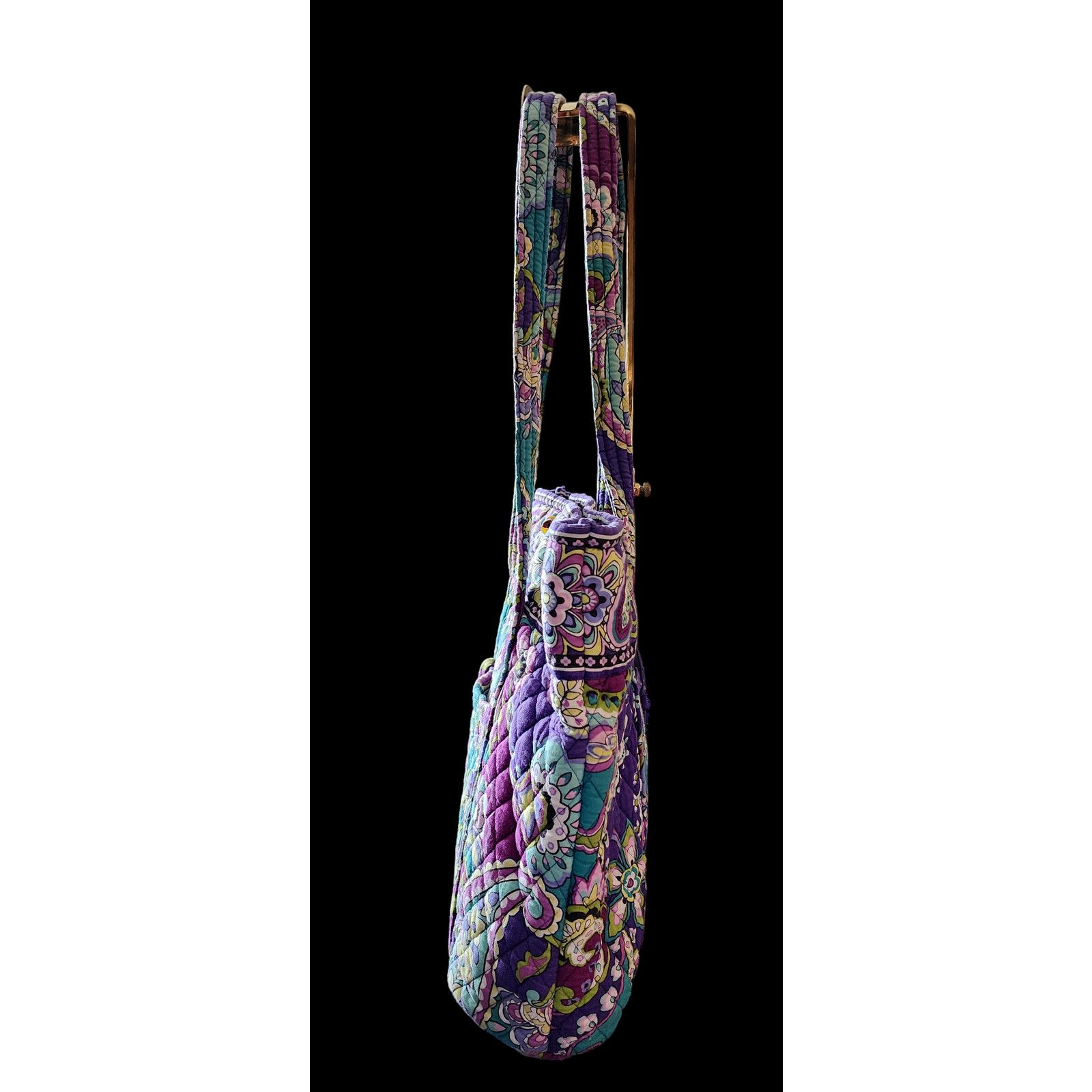 Vera Bradley RARE VERA BRADLEY Vera XL Tote Bag HEATHER Travel #10096-144 Size ONE SIZE - 9 Thumbnail