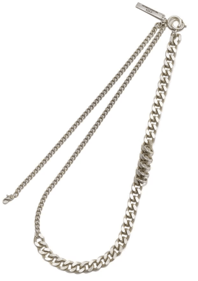 Yohji Yamamoto Yohji Yamamoto 6-WAY CURVED CHAIN BRACELET NECKLACE Size ONE SIZE - 5 Thumbnail