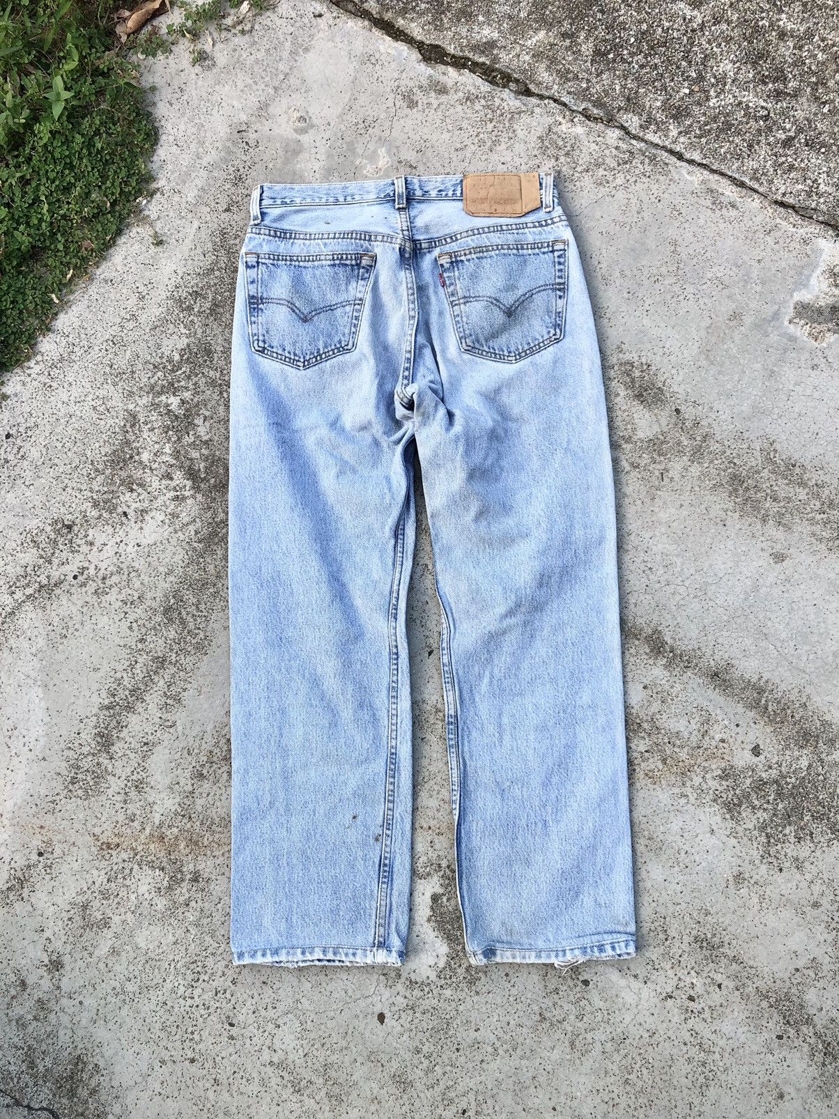 Levi's VINTAGE LEVIS 501 90s DISTRESSED DENIM Size US 30 / EU 46 - 7 Thumbnail