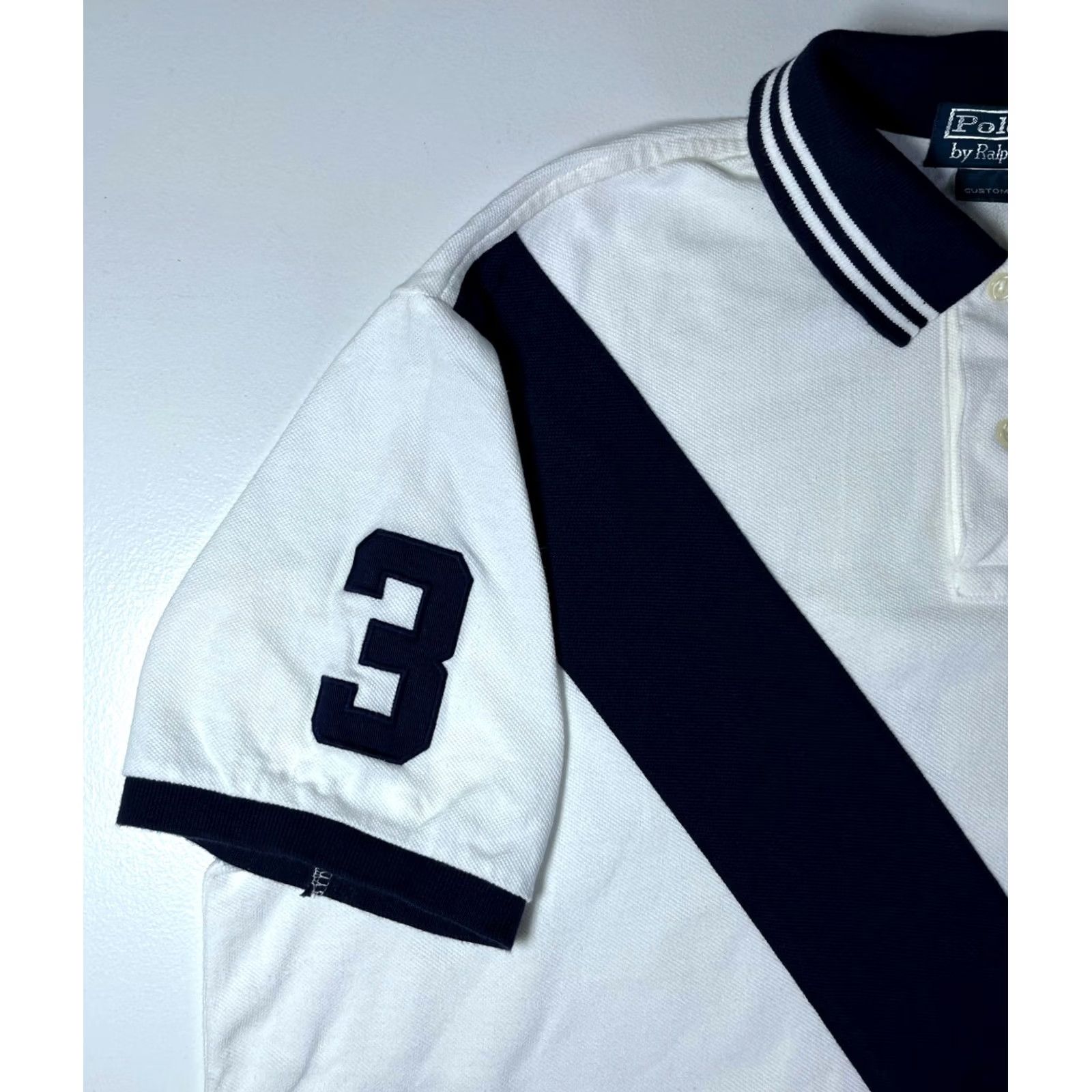 Polo Ralph Lauren Men's Polo Ralph Lauren Cricket Polo Shirt Stripe Embroidery Sz XL Size US XL / EU 56 / 4 - 7 Thumbnail
