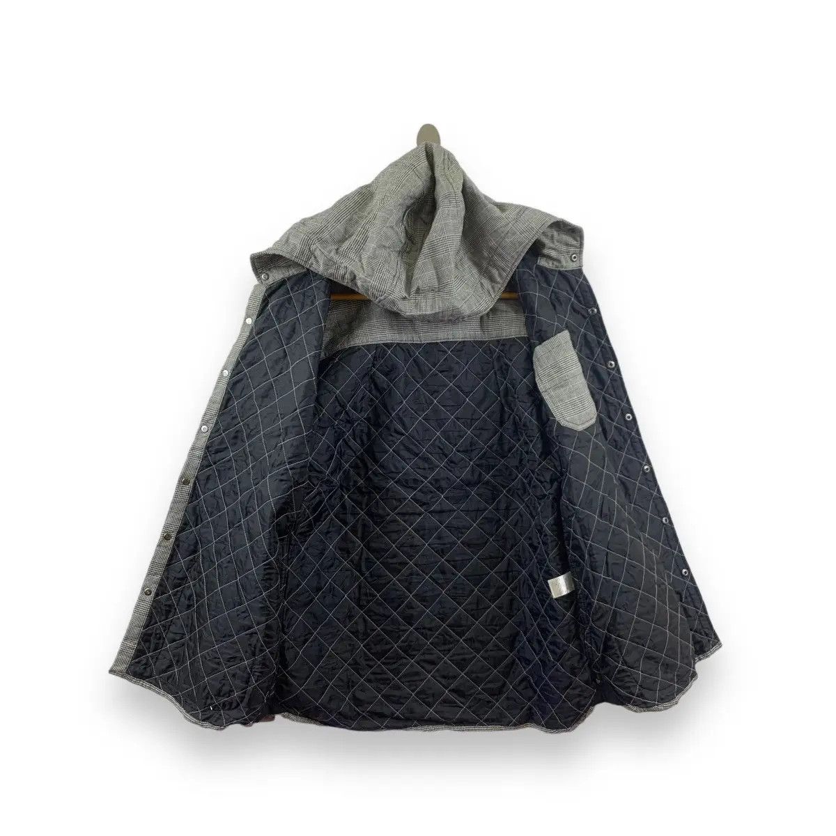 Fred Perry Vintage FRED PERRY Quilted Elbow Patch Jacket Hoodie Size US L / EU 52-54 / 3 - 3 Thumbnail