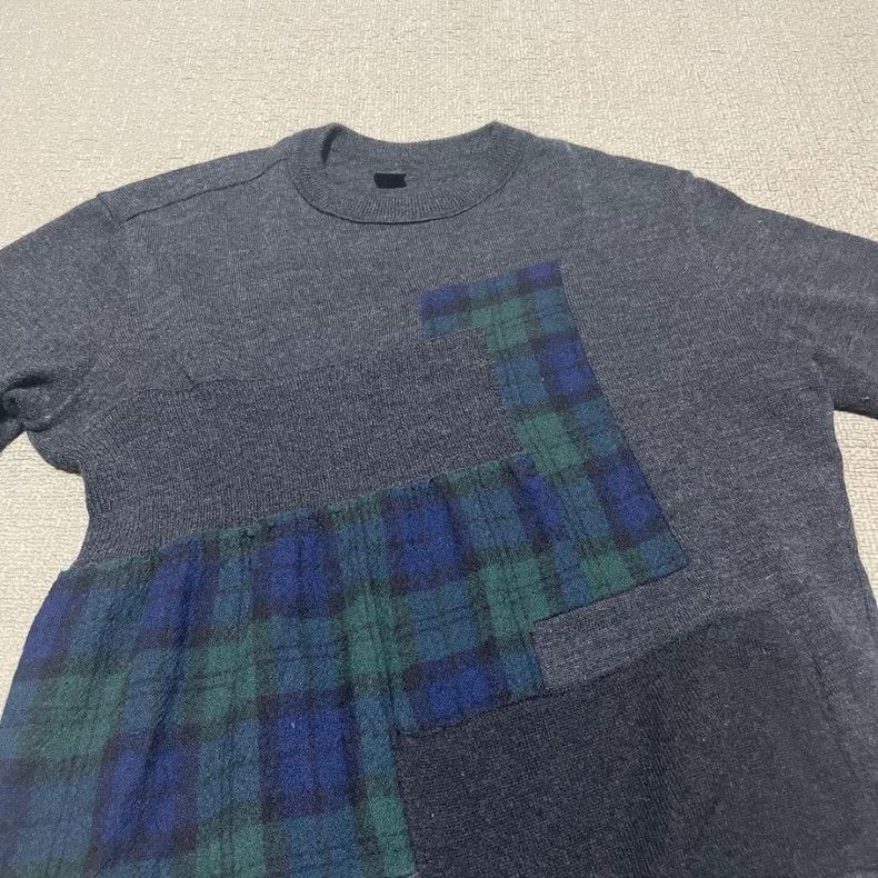 Y's Y's Early Patchwork Irregular Sweater Size US M / EU 48-50 / 2 - 3 Thumbnail