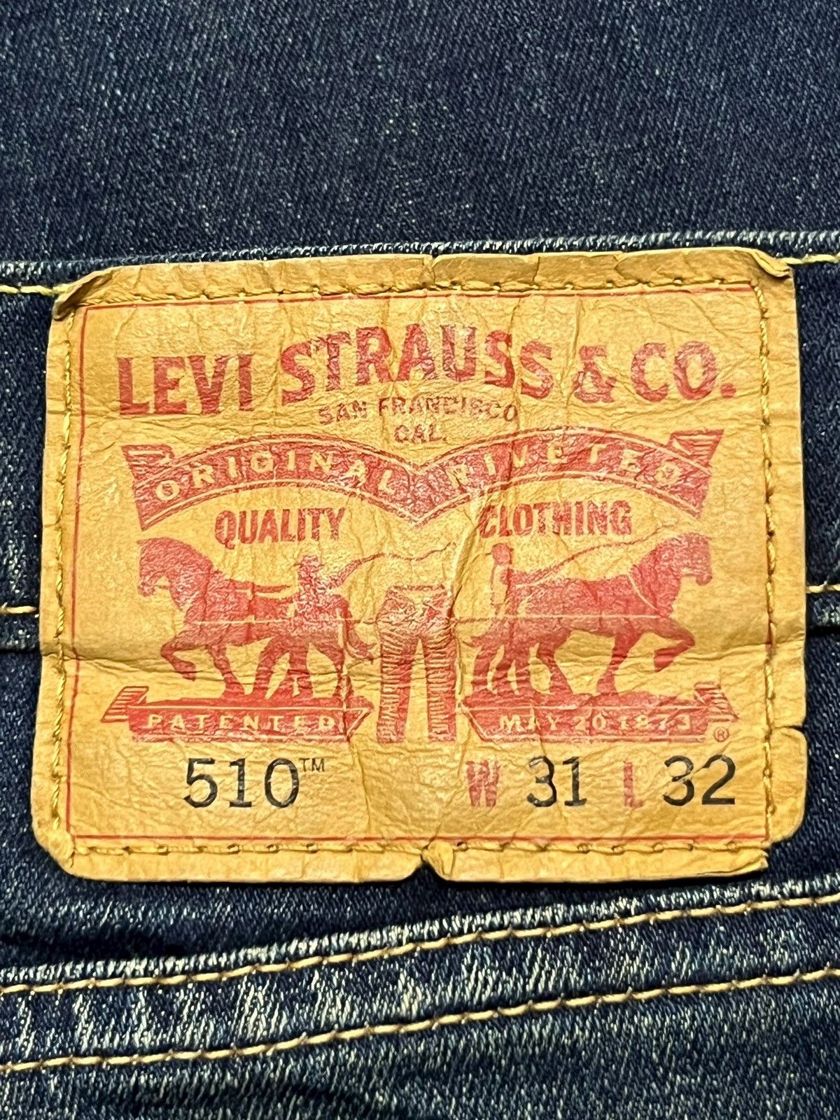 Levi's Vintage Levi’s 510 - Faded Mud Wash, Distressed Denim Size US 34 / EU 50 - 13 Thumbnail