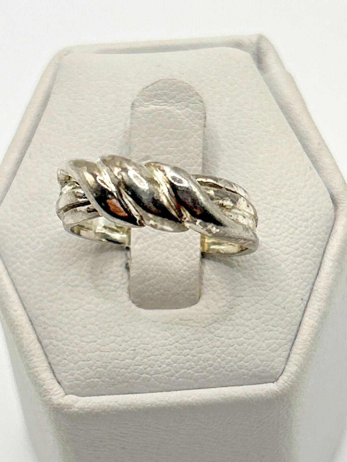 Sterling Silver 925 Vintage Sterling Silver Estate Ring Size 6.5 Size ONE SIZE - 2 Thumbnail