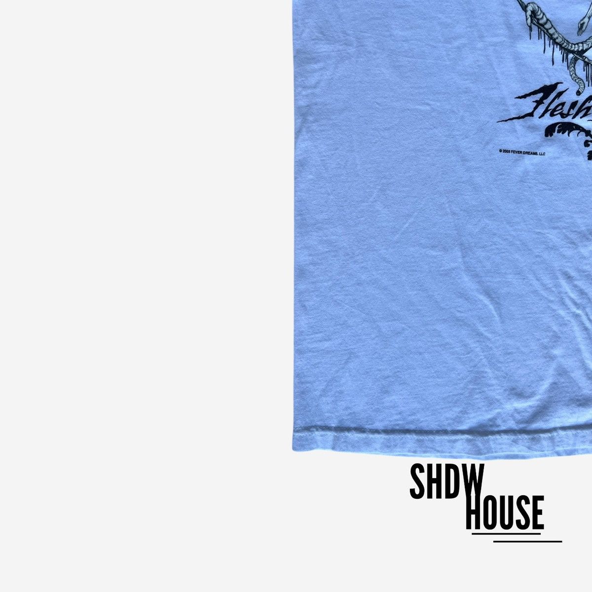 Fruit Of The Loom Fruit of the Loom Vintage Flesh for the Beast Tee in White Size US XL / EU 56 / 4 - 3 Thumbnail