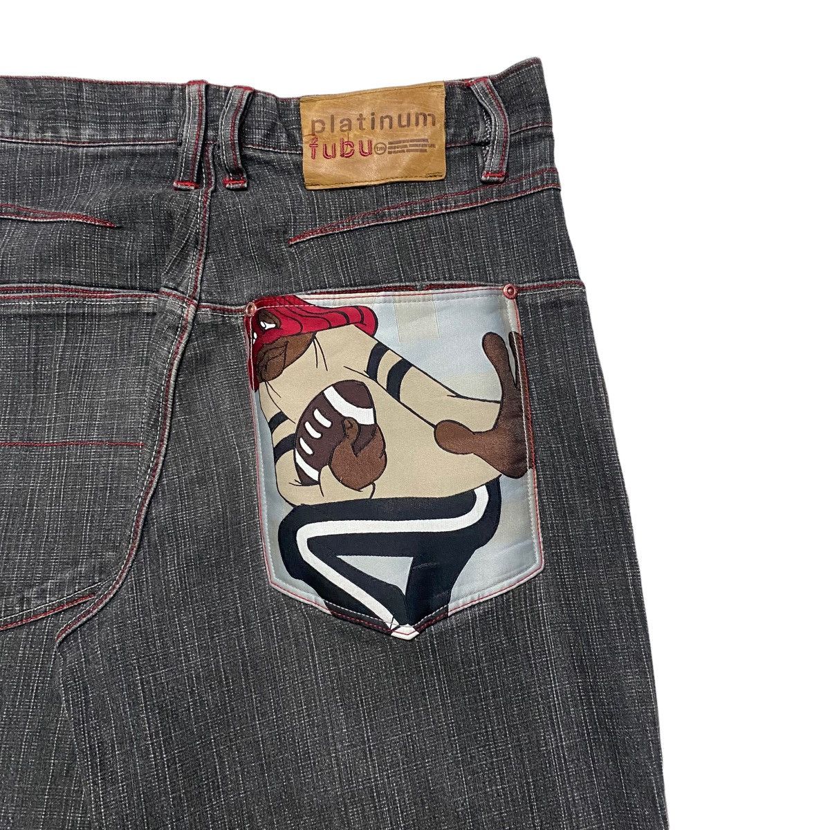 Fubu Vintage Platinum Fubu Baggy Jeans Russell Size US 30 / EU 46 - 12 Thumbnail