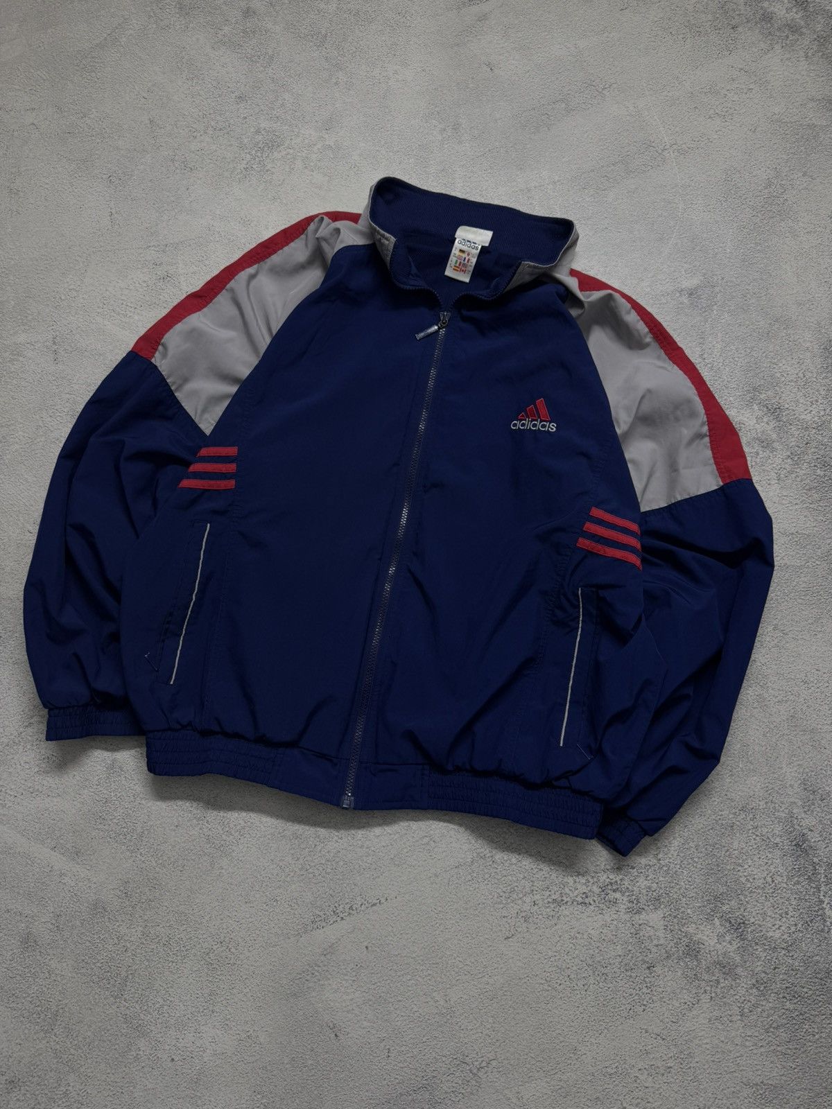 Adidas Vintage Adidas Originals Track Top Jacket Size US L / EU 52-54 / 3 - 3 Thumbnail
