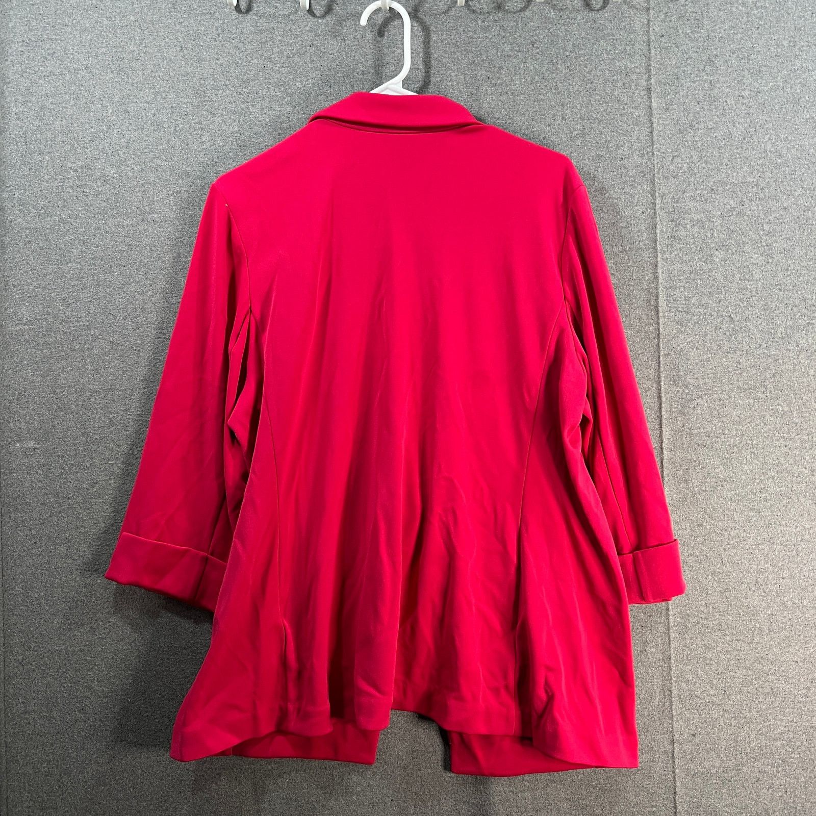 Other GRAVER Susan Graver LK Fusion 3/4 51 Cutaway Hem Blaze Size XL / US 12-14 / IT 48-50 - 2 Thumbnail