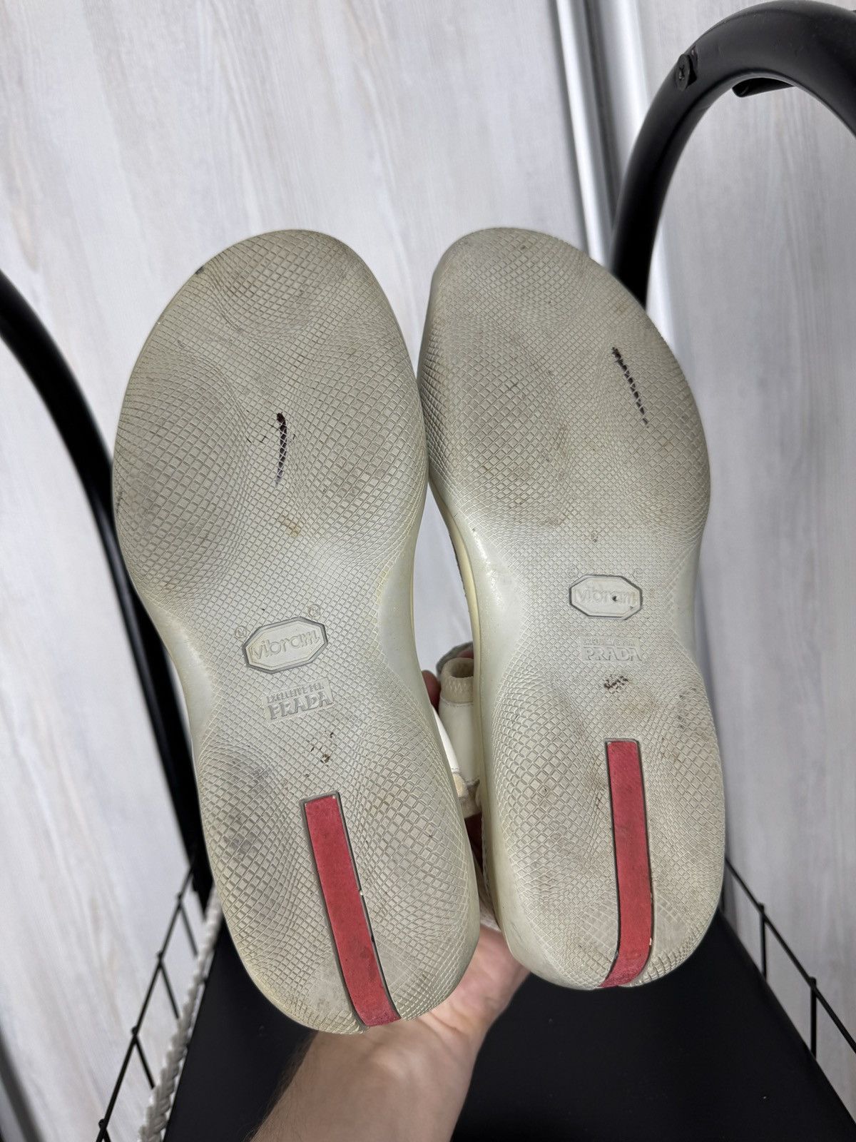 Prada Prada Y2K Early 00s Vibram Sole Tech Sandals Size US 8.5 / IT 38.5 - 18 Thumbnail