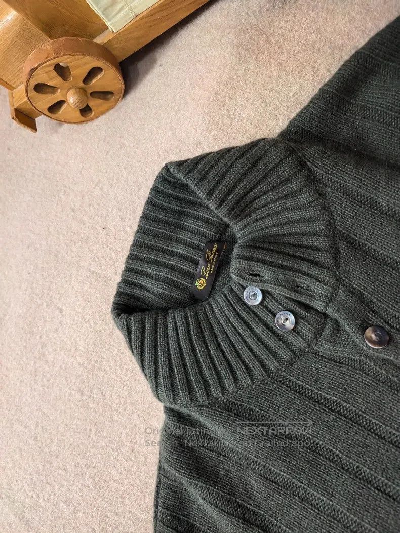 Loro Piana Loro Piana size 3XL Cashmere turtleneck Polo shirt Size US XXL / EU 58 / 5 - 4 Thumbnail