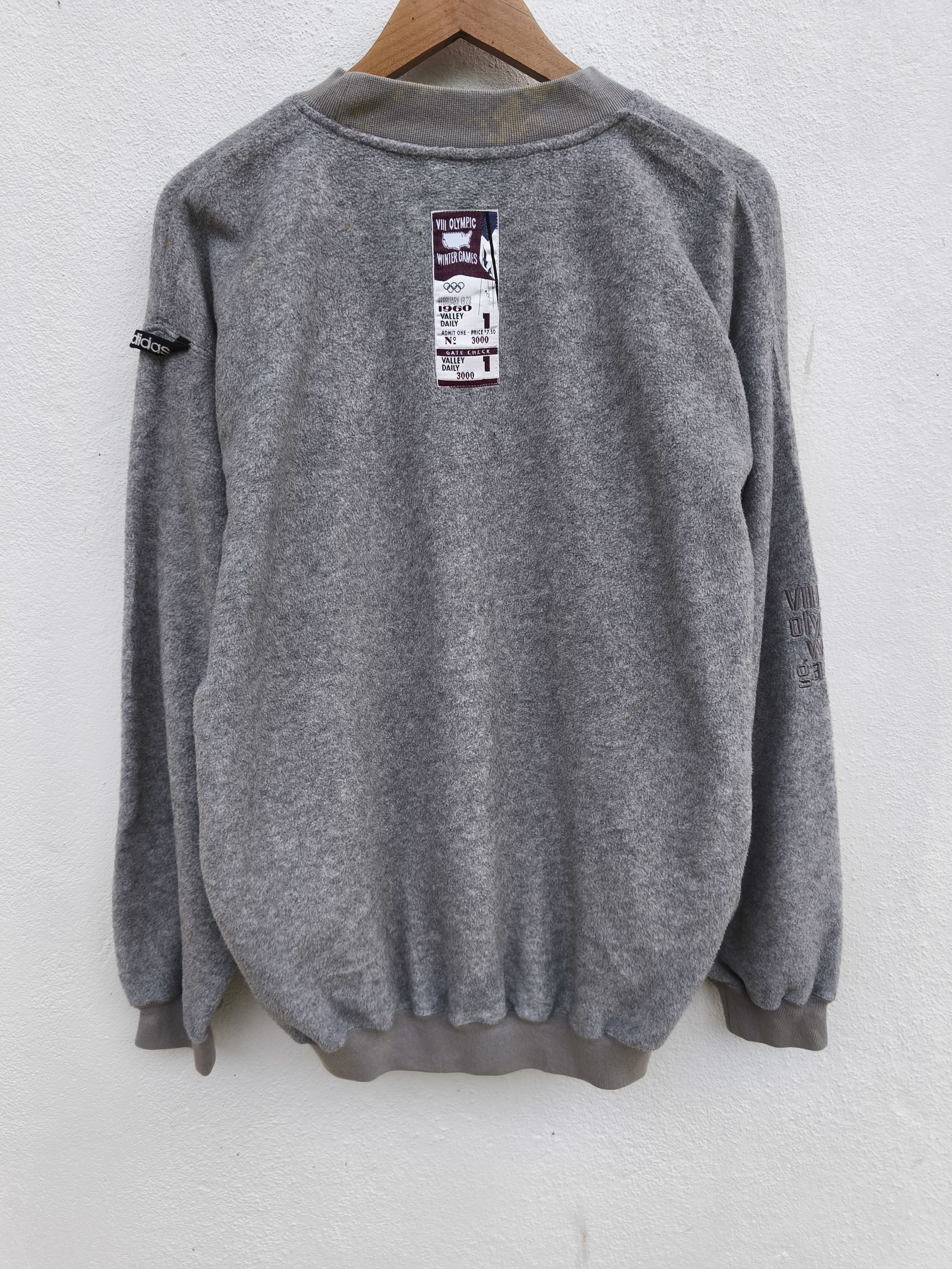 Adidas 80s Vintage Olympic Centennial Collection Adidas sweatshirt Size US L / EU 52-54 / 3 - 9 Thumbnail