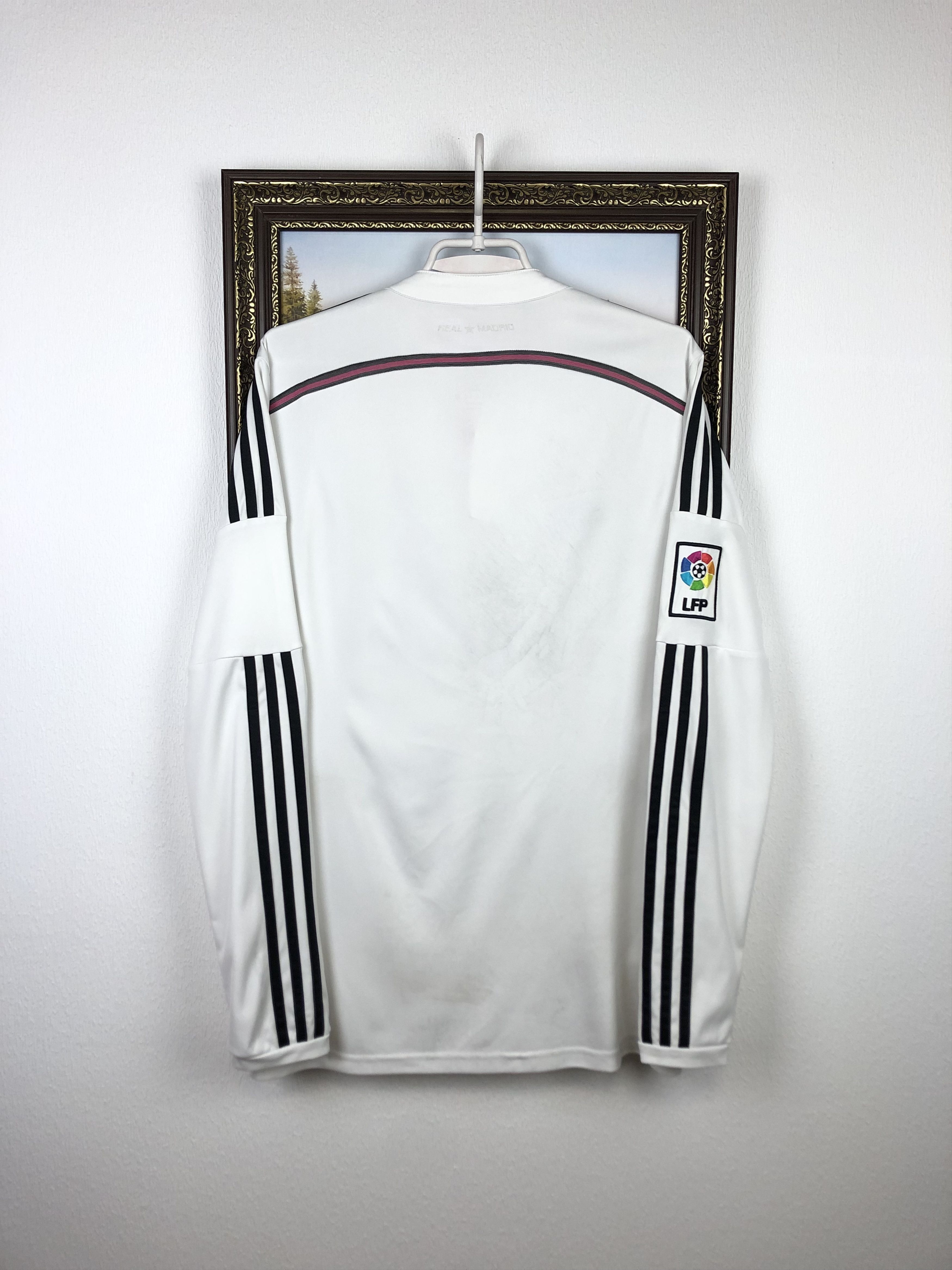 Adidas Real Madrid football shirt 2014 Soccer Long Sleeve Jersey Size US M / EU 48-50 / 2 - 14 Thumbnail