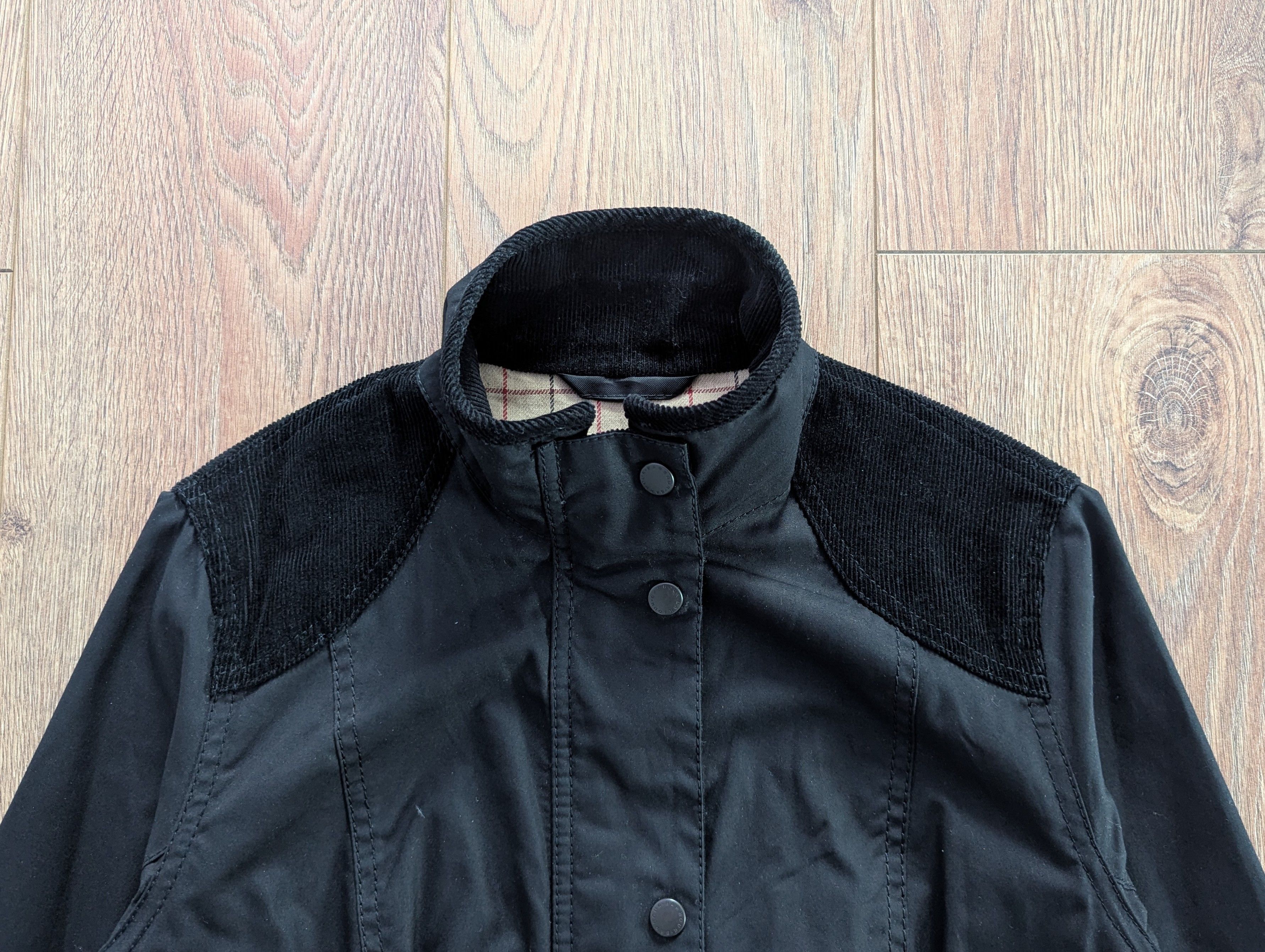 Barbour BARBOUR Isleham Wax Jacket Black British Style Waxed Cotton Size M / US 6-8 / IT 42-44 - 2 Thumbnail