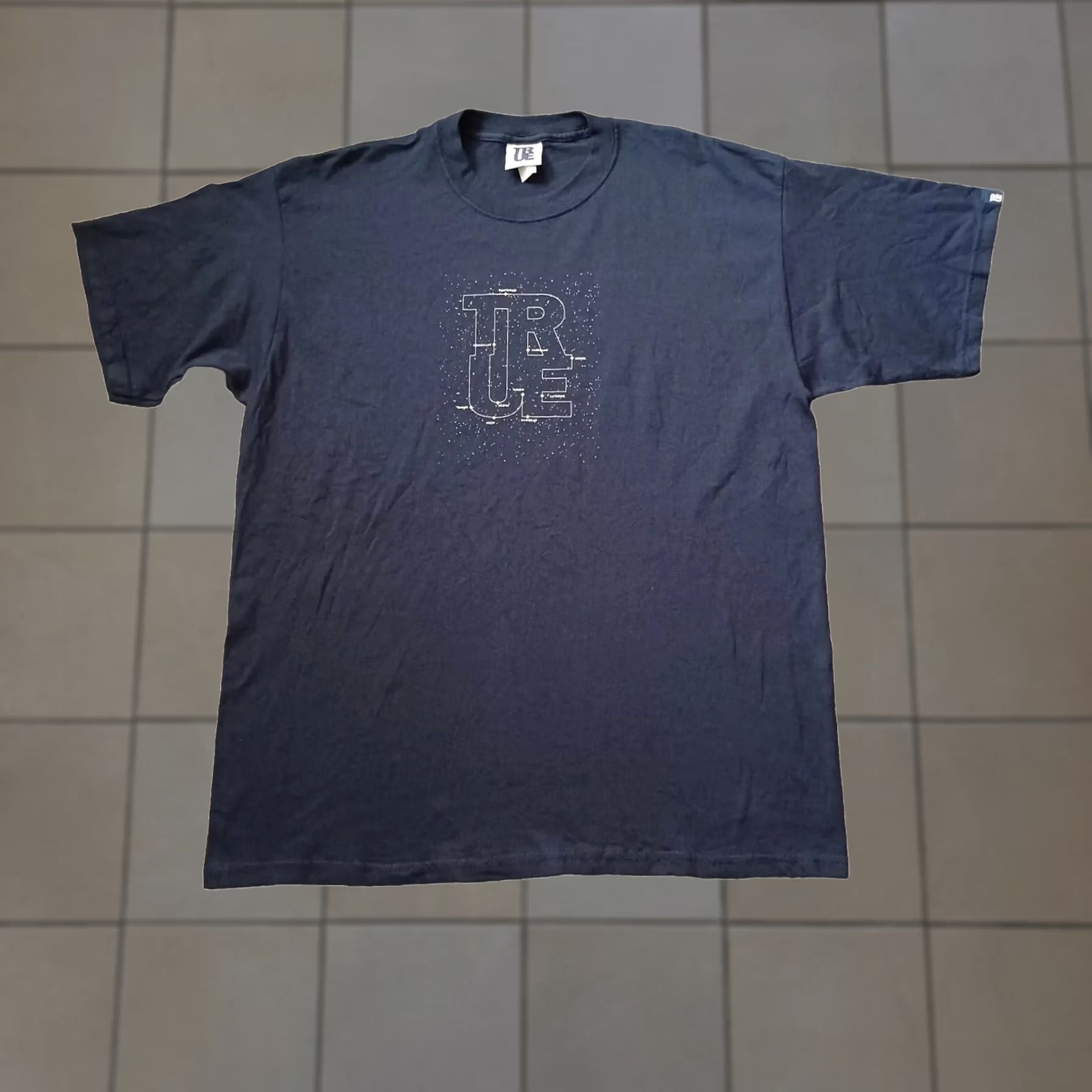 Hanes VINTAGE Hanes Beefy-T T-Shirt Mens XL Navy Graphic Short Sleeve USA Made Shirt Boys Girls Mens Size US XL / EU 56 / 4 - 1 Thumbnail
