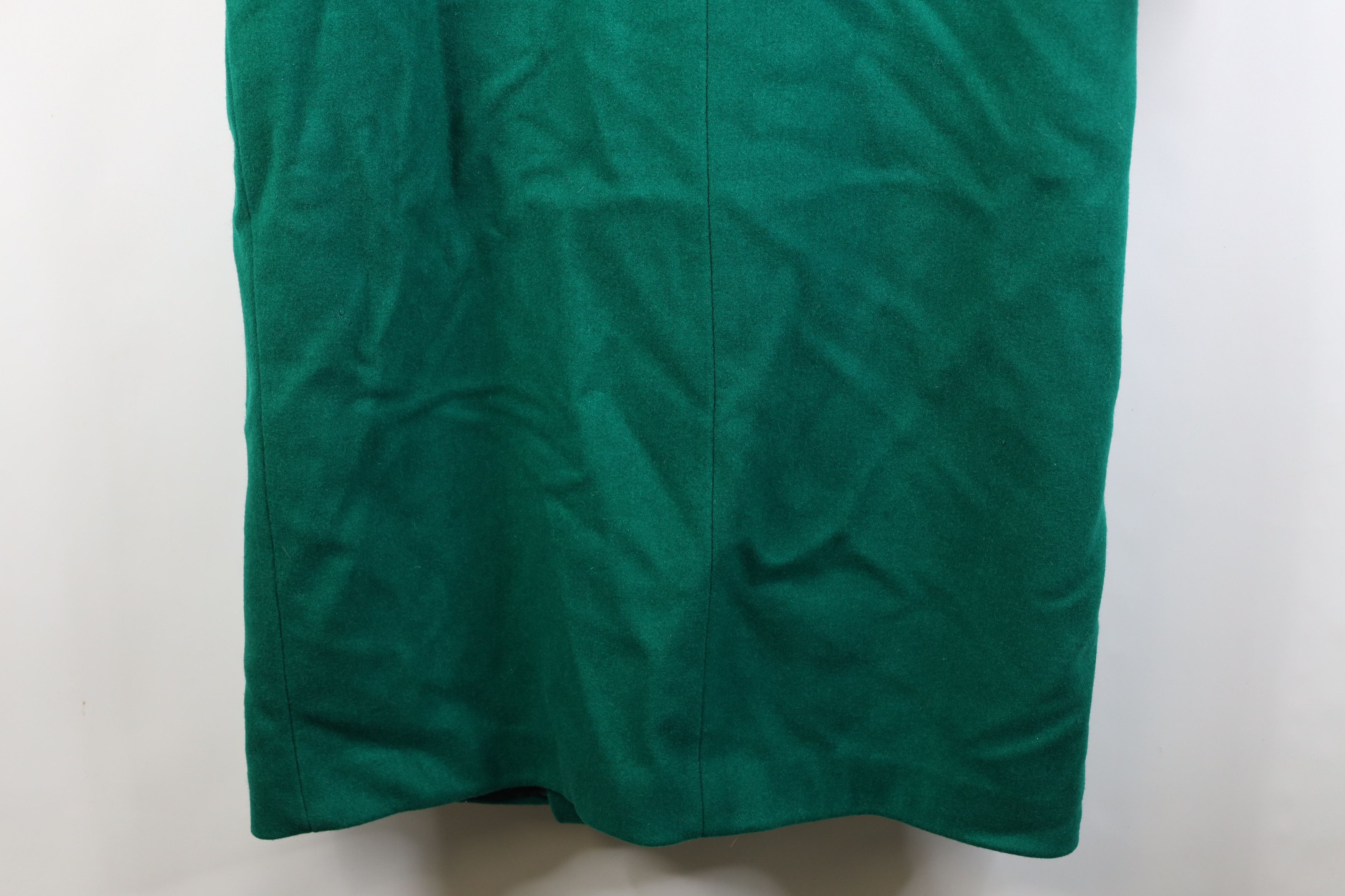 Vintage Vintage 90s Streetwear Overcoat Trench Coat Jacket Green Size M / US 6-8 / IT 42-44 - 14 Thumbnail