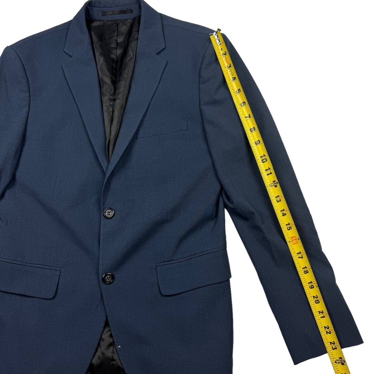 Lindbergh Lindbergh White Men's 2 Piece Slim Fit Suit Size 36R - 10 Thumbnail