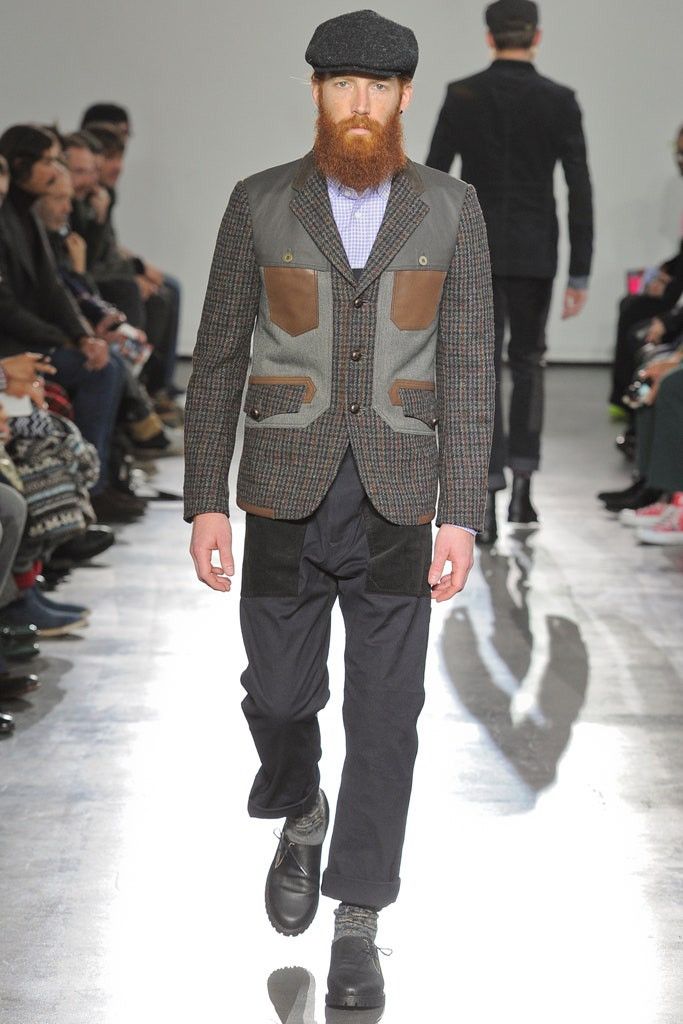 Junya Watanabe *NoTariff FW 2012 Runaway Junya Watanabe Wool Plaid Blazer Size US XS / EU 42 / 0 - 1 Thumbnail