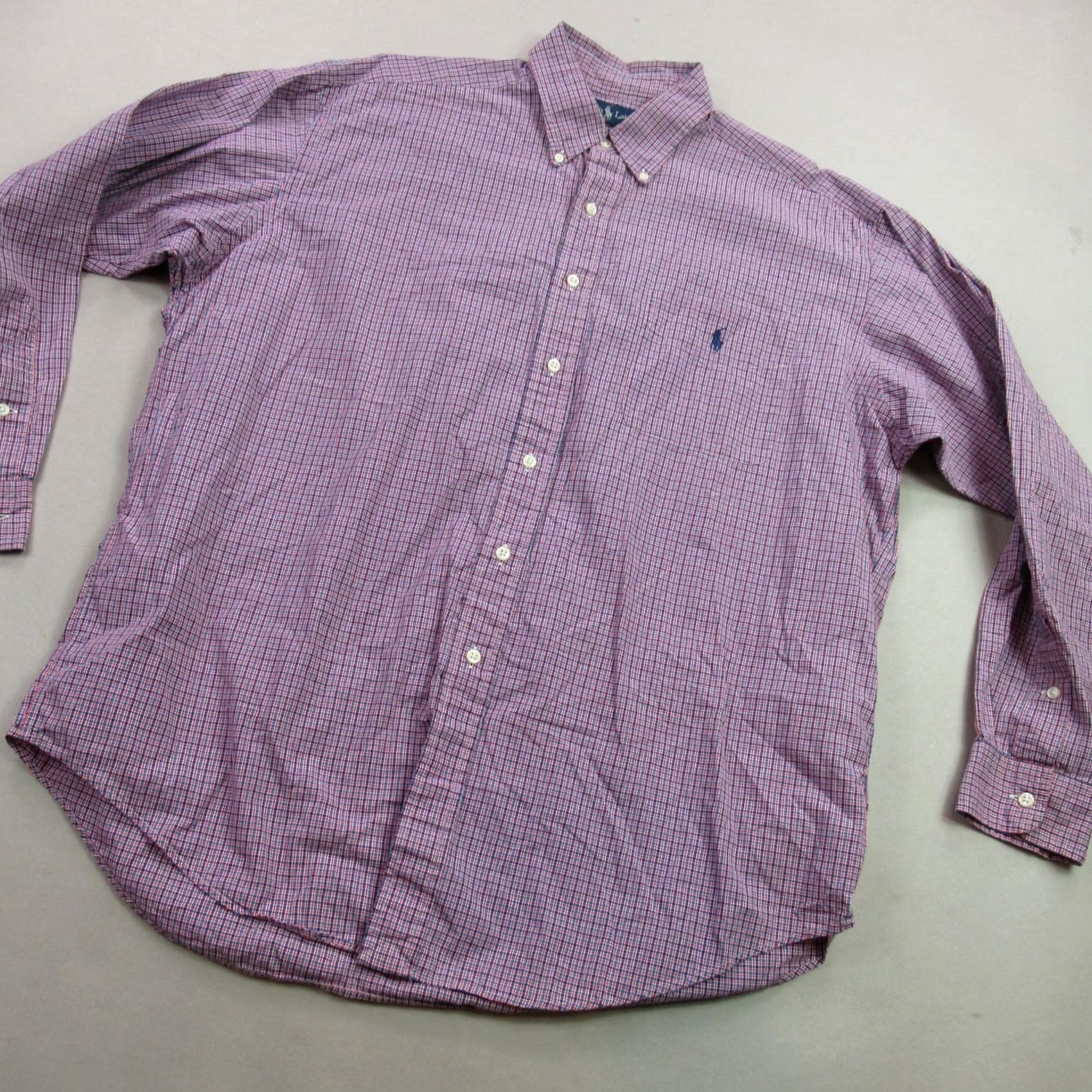 Polo Ralph Lauren Ralph Lauren Shirt Mens L Long Sleeve Button Front Plaid Blake Casual Size US L / EU 52-54 / 3 - 2 Thumbnail