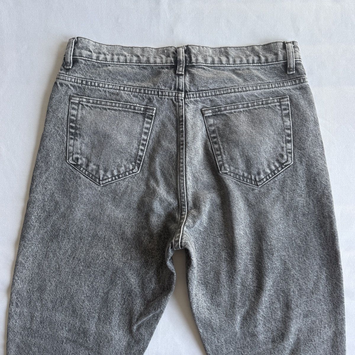Zara Faded Grey Jeans Size US 31 - 3 Thumbnail