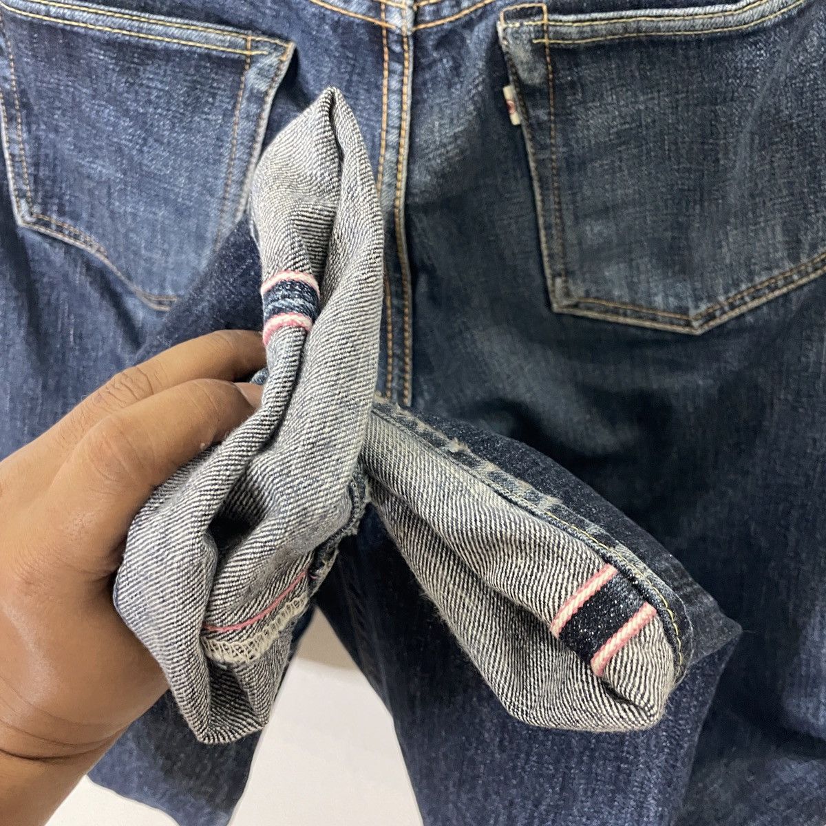 Momotaro Jeans Vintage Momotaro Okayama Slevedge Denim Size US 31 - 12 Thumbnail