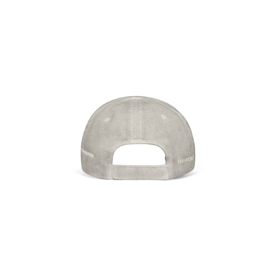 Balenciaga o1bcso1str0825 Size: L / WFP Hat / Cap in White Size ONE SIZE - 3 Thumbnail
