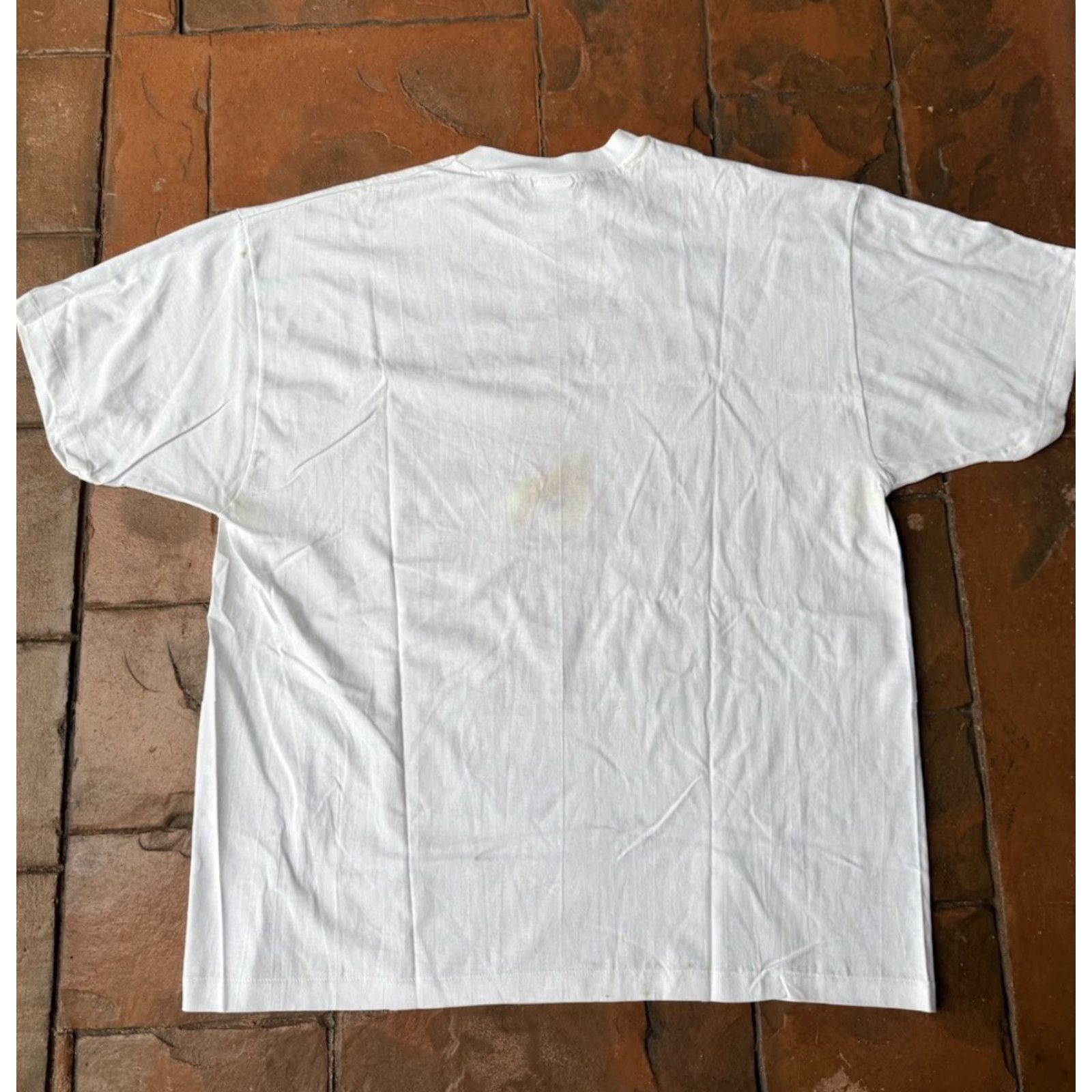 Hanes VINTAGE 1996 Atlanta Olympics T-Shirt 2XL Hanes White Crew Neck Short Sleeve Graphic Print Mens USA Olympics Size US XXL / EU 58 / 5 - 3 Thumbnail