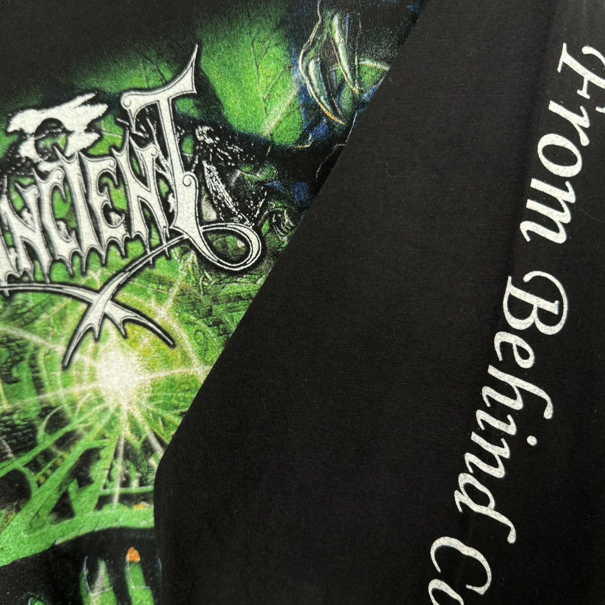 Band Tees Vintage 1999 Ancient Halls of Eternity Metal LS T Shirt Size US XL / EU 56 / 4 - 7 Thumbnail
