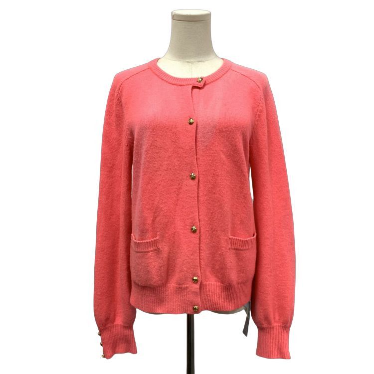 Gucci Gucci Pink Wool Cashmere Cardigan Size M Size M / US 6-8 / IT 42-44 - 1 Thumbnail