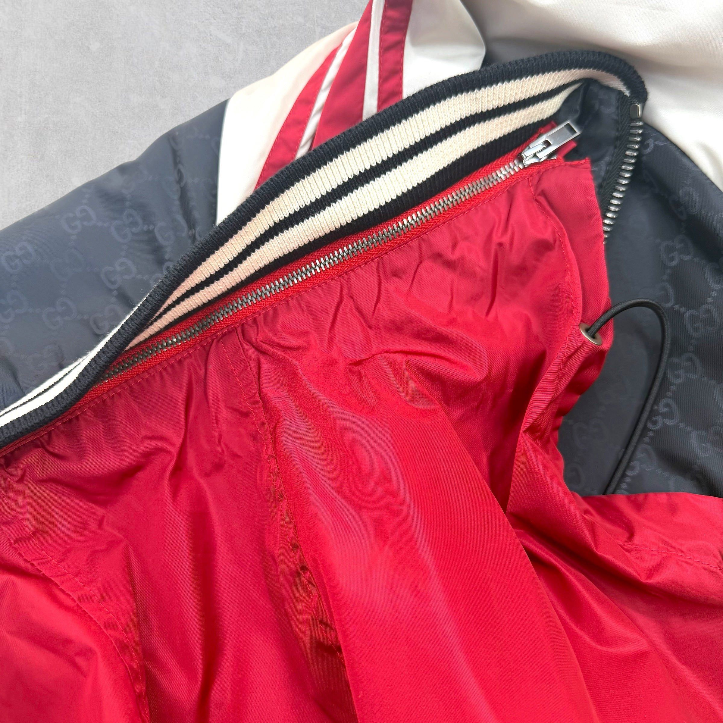 Gucci Gucci Jaquard GG Supreme Windbreaker Bomber 44 (XS) Size US XS / EU 42 / 0 - 6 Thumbnail