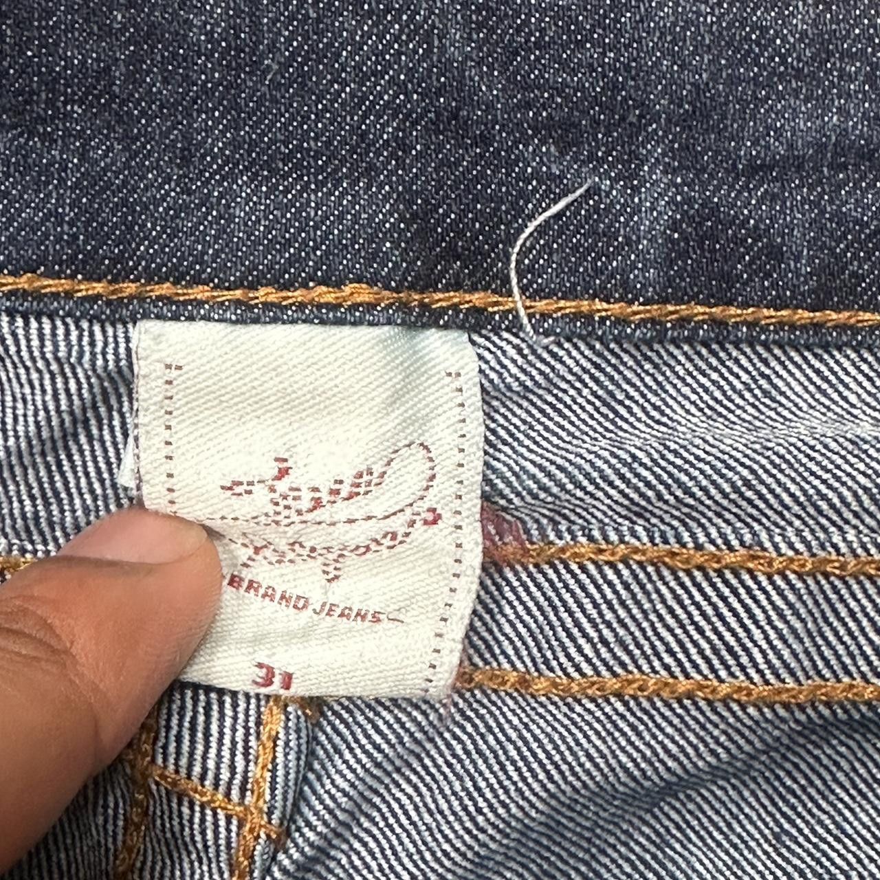 True Religion VINTAGE TRUE RELIGION BLUE DENIM SHORTS _ 32" Size 32" / US 10 / IT 46 - 7 Thumbnail