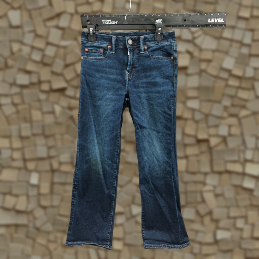 American Eagle Outfitters VINTAGE American Eagle Outfitters American Classic Bootcut Jeans 26x28 Mens Dark Wash Blue FlAW Size US 26 / EU 42 - 1 Thumbnail