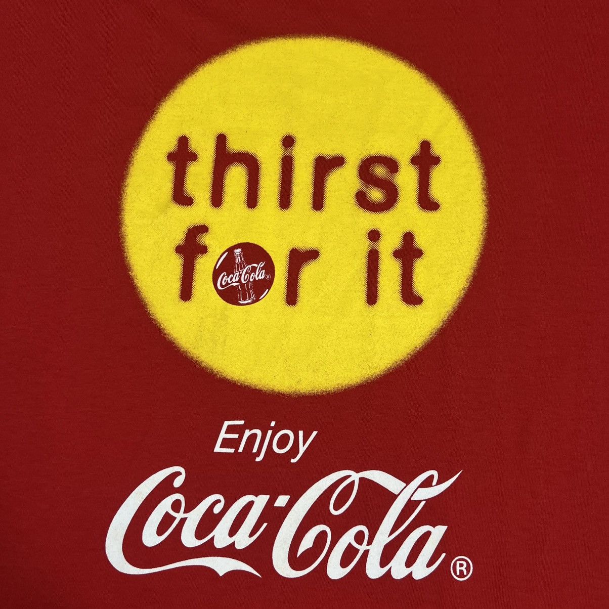 Coca Cola Vintage 90s COCA COLA COLE Single Stitch T-shirt Retro Style Size US XL / EU 56 / 4 - 8 Thumbnail