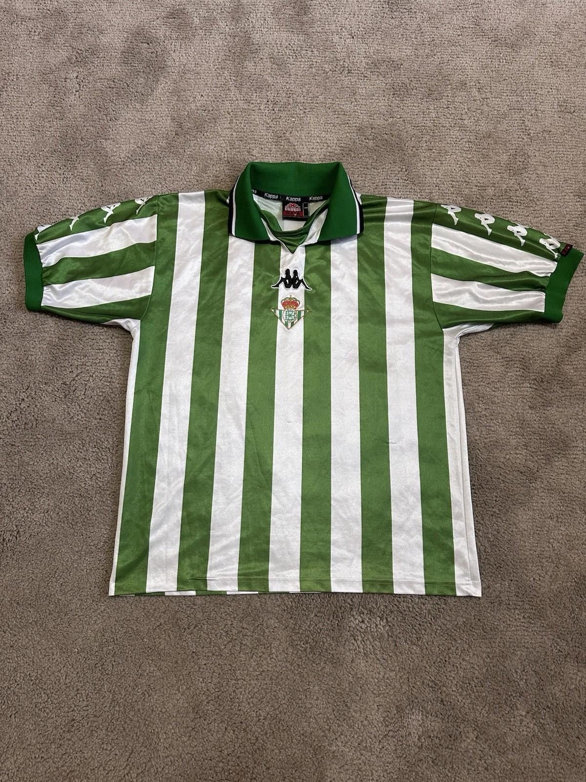 Kappa Rare Real Betis 1999-2000 Home Football Jersey Size L Kappa Size US L / EU 52-54 / 3 - 1 Thumbnail