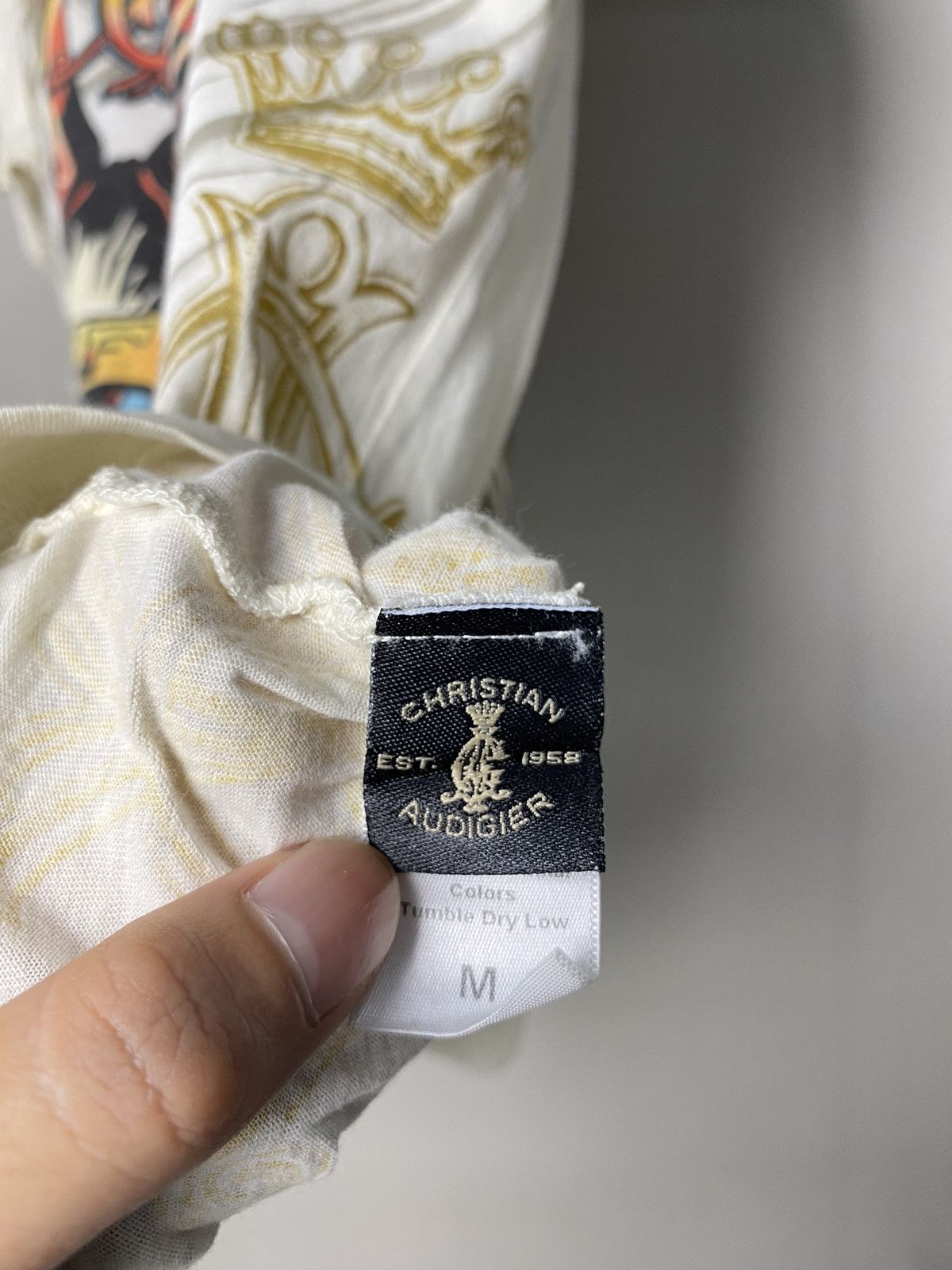 Christian Audigier × Ed Hardy Christian Audigier Tshirt Size US M / EU 48-50 / 2 - 8 Thumbnail