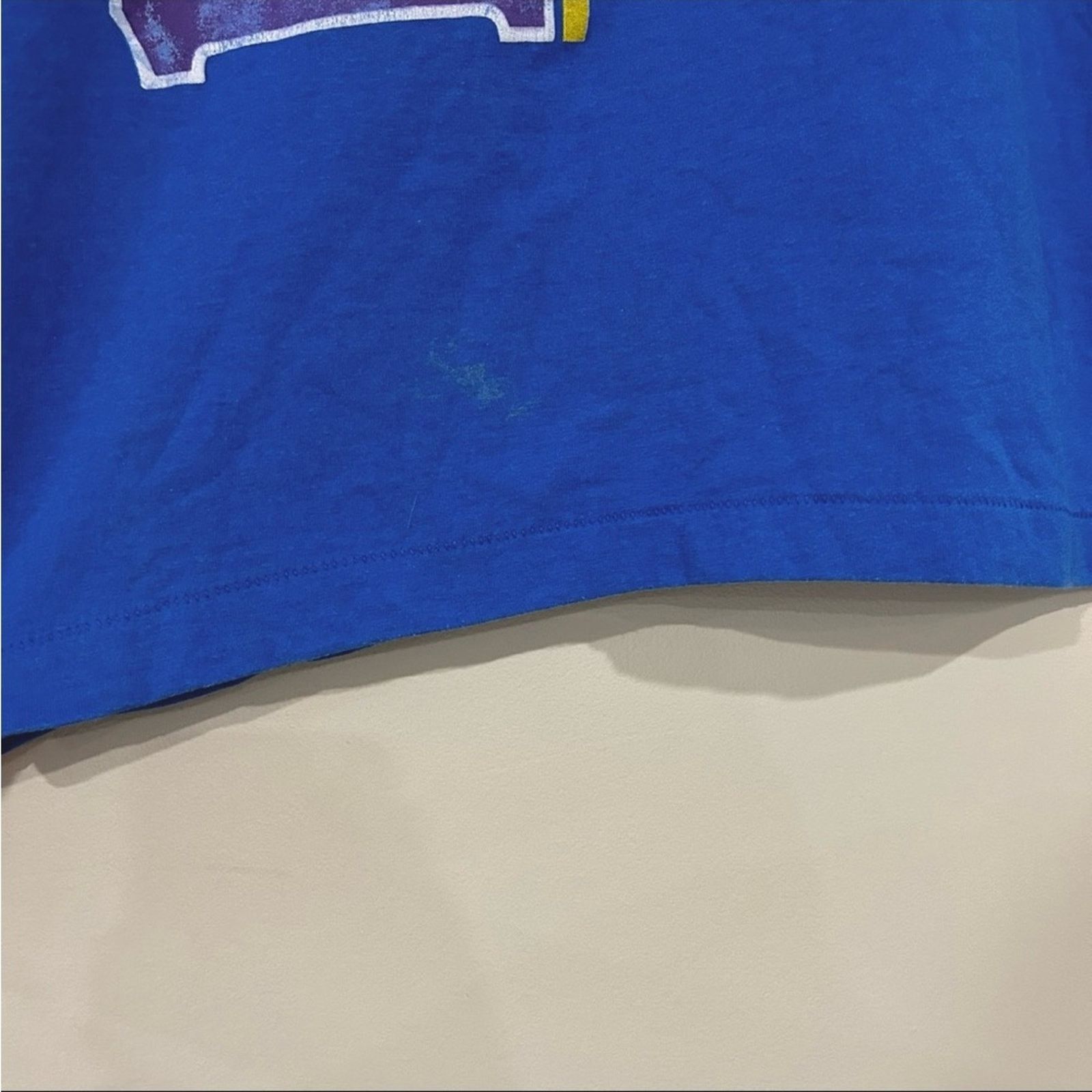 Fruit Of The Loom Vintage Los Angeles Lakers Blue Shirt Size US L / EU 52-54 / 3 - 4 Thumbnail